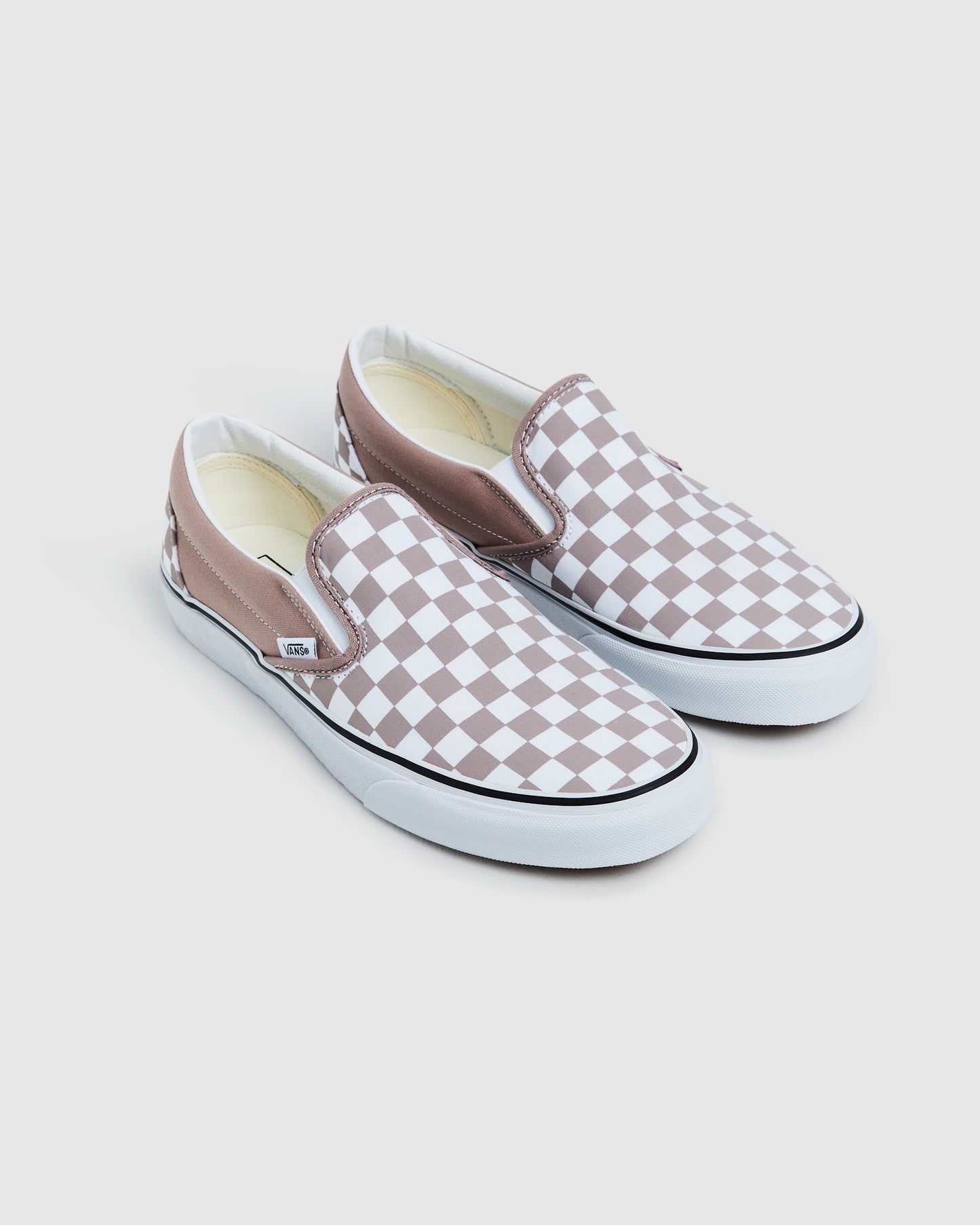 Classic Slip-On Sneakers Checkerboard Etherea/True White