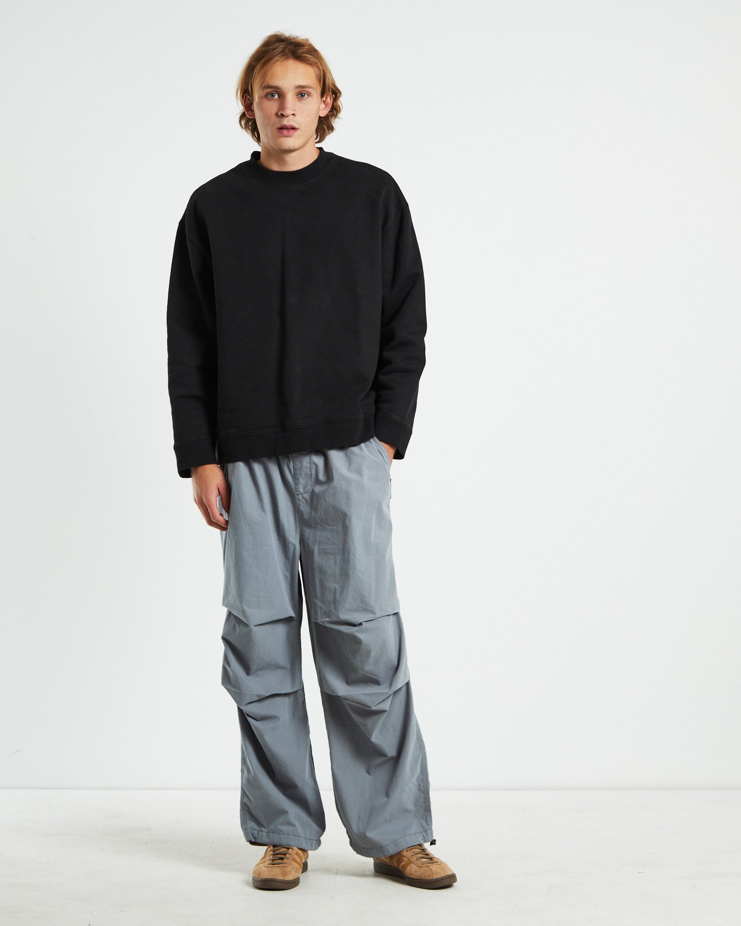 Aeon Crewneck Jumper Black