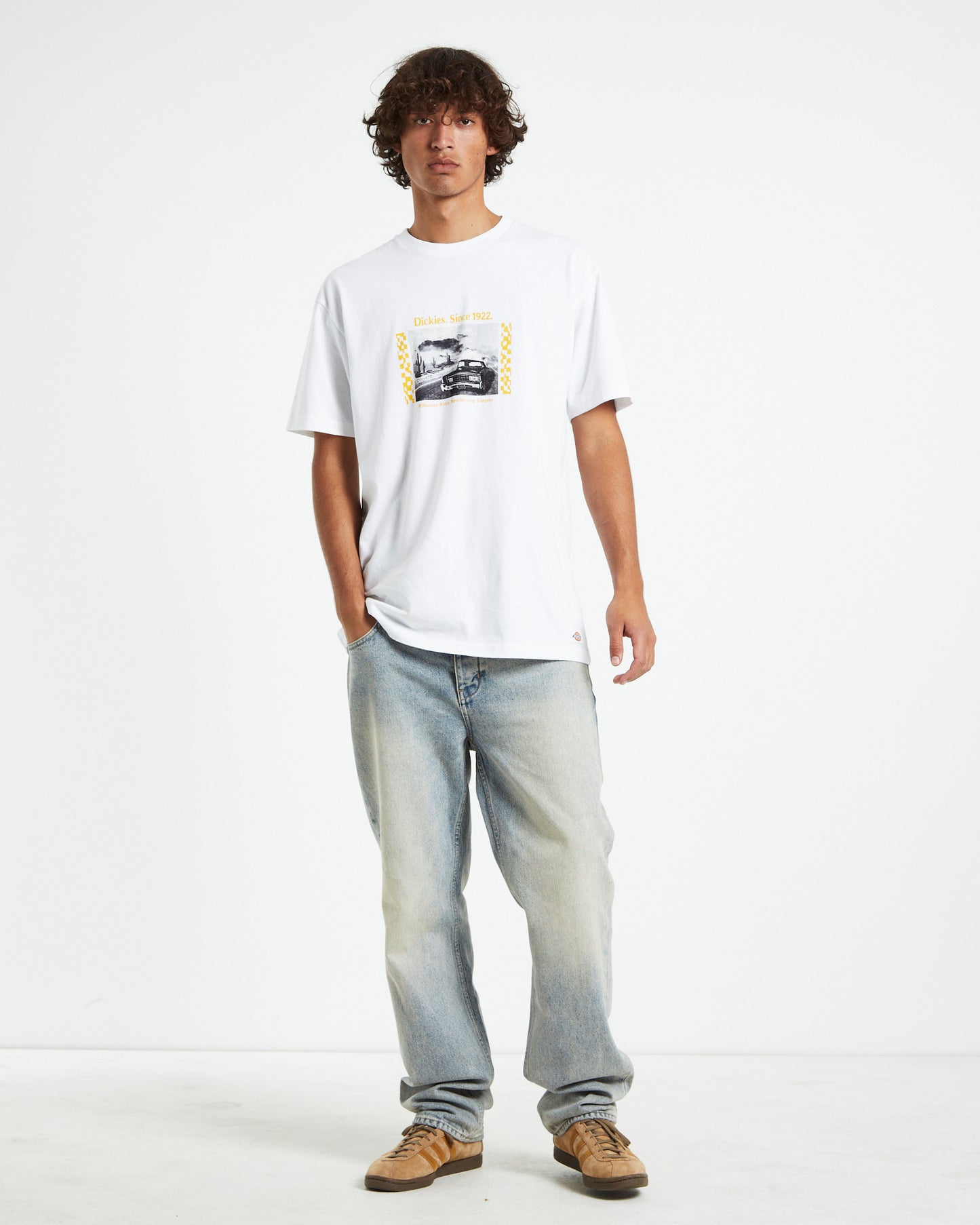 Desert Burner Tee White