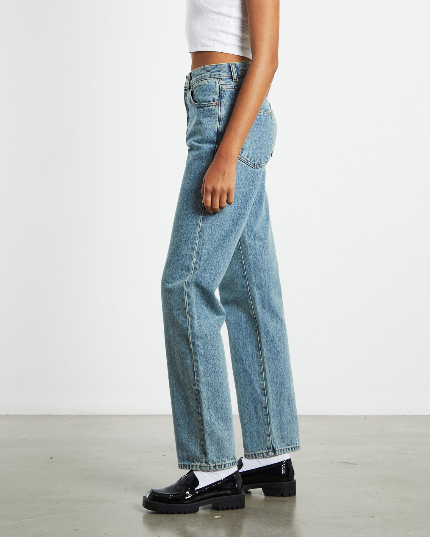 Beth Canyon Sky  Jeans Retro Dirt Blue