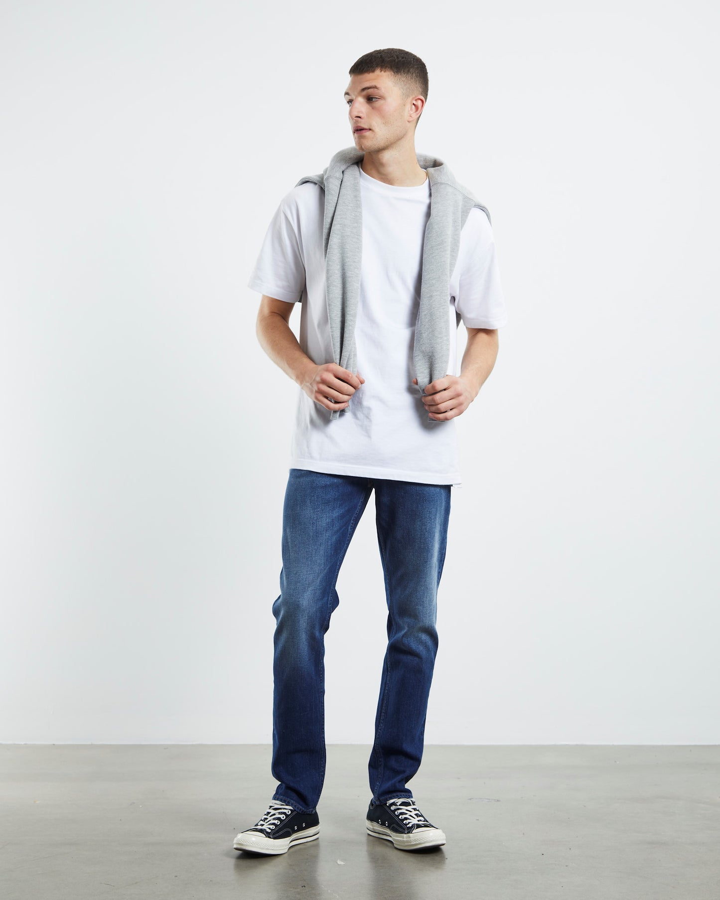 Ray Tapered Slim Denim Jeans Sometime