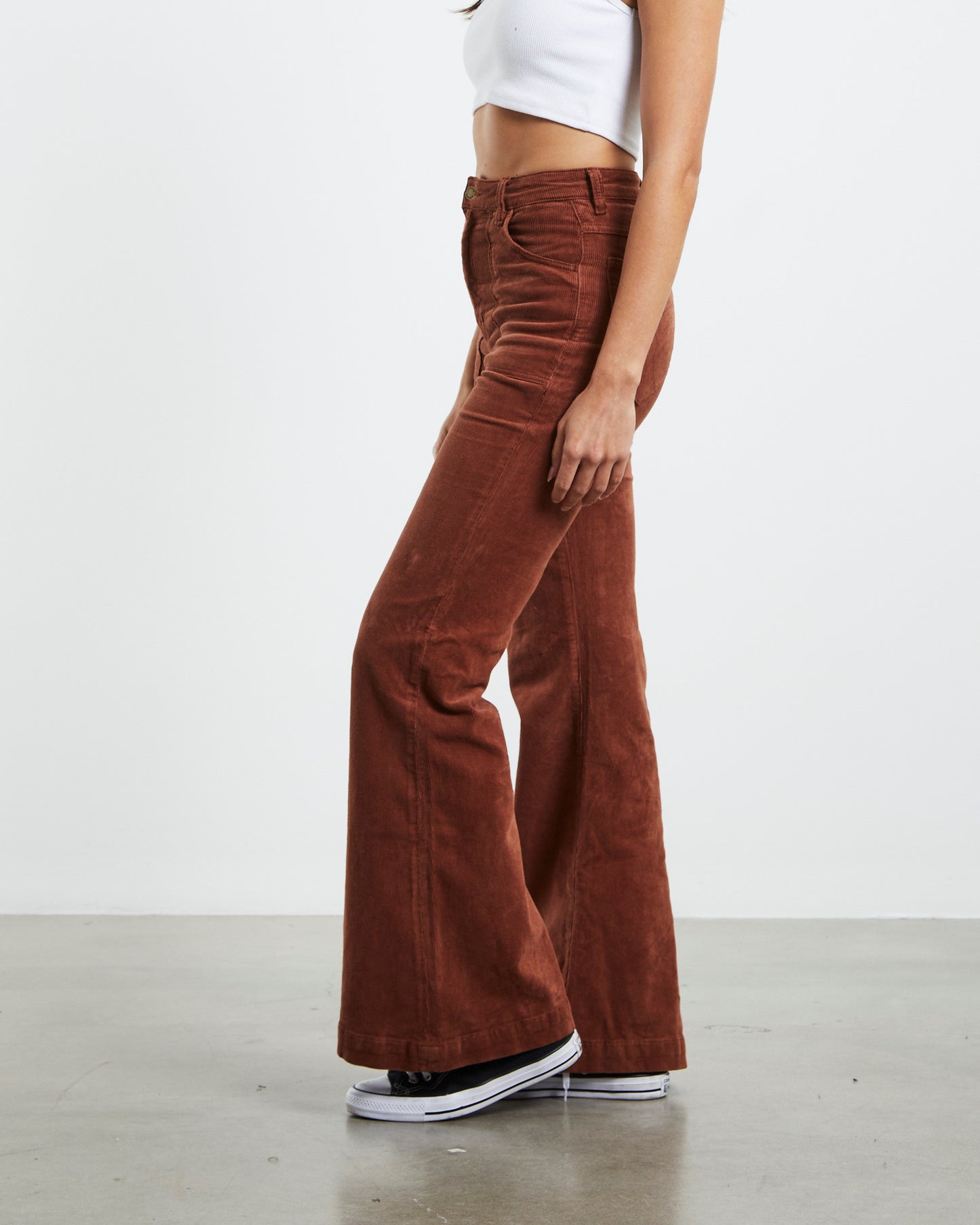 Phoebe Tonk x Rolla's Eastcoast Flare Cord Jeans