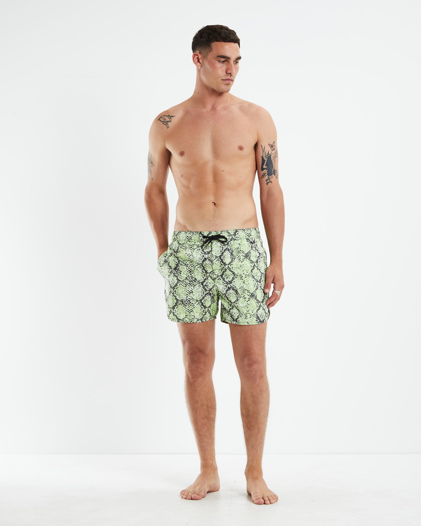 Snake Eyes Boardshorts Neon Green