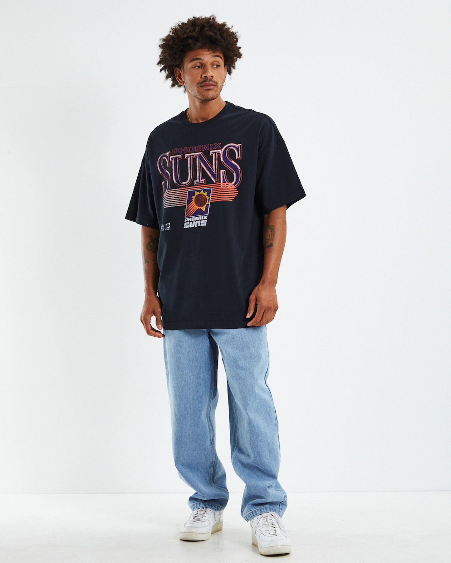 Underscore Phoenix Suns T-shirt Faded Black