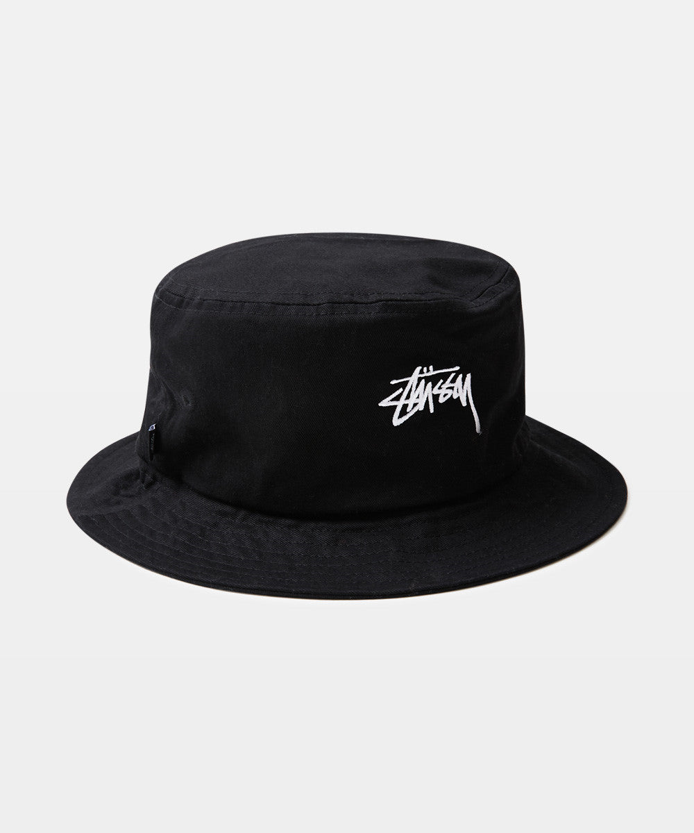 Stock Bucket Hat Black