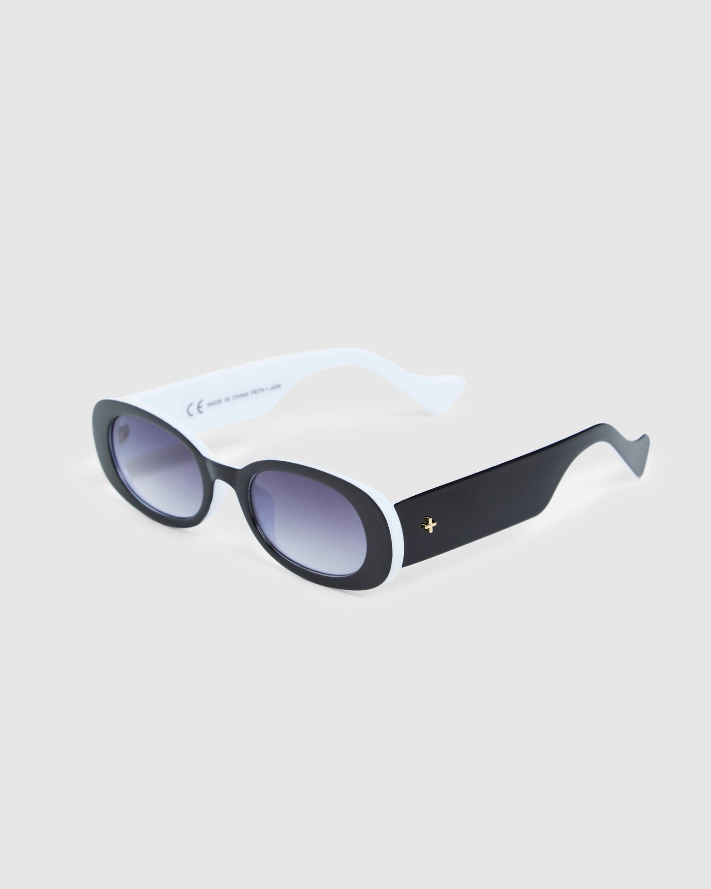 Jones Sunglasses Black/White