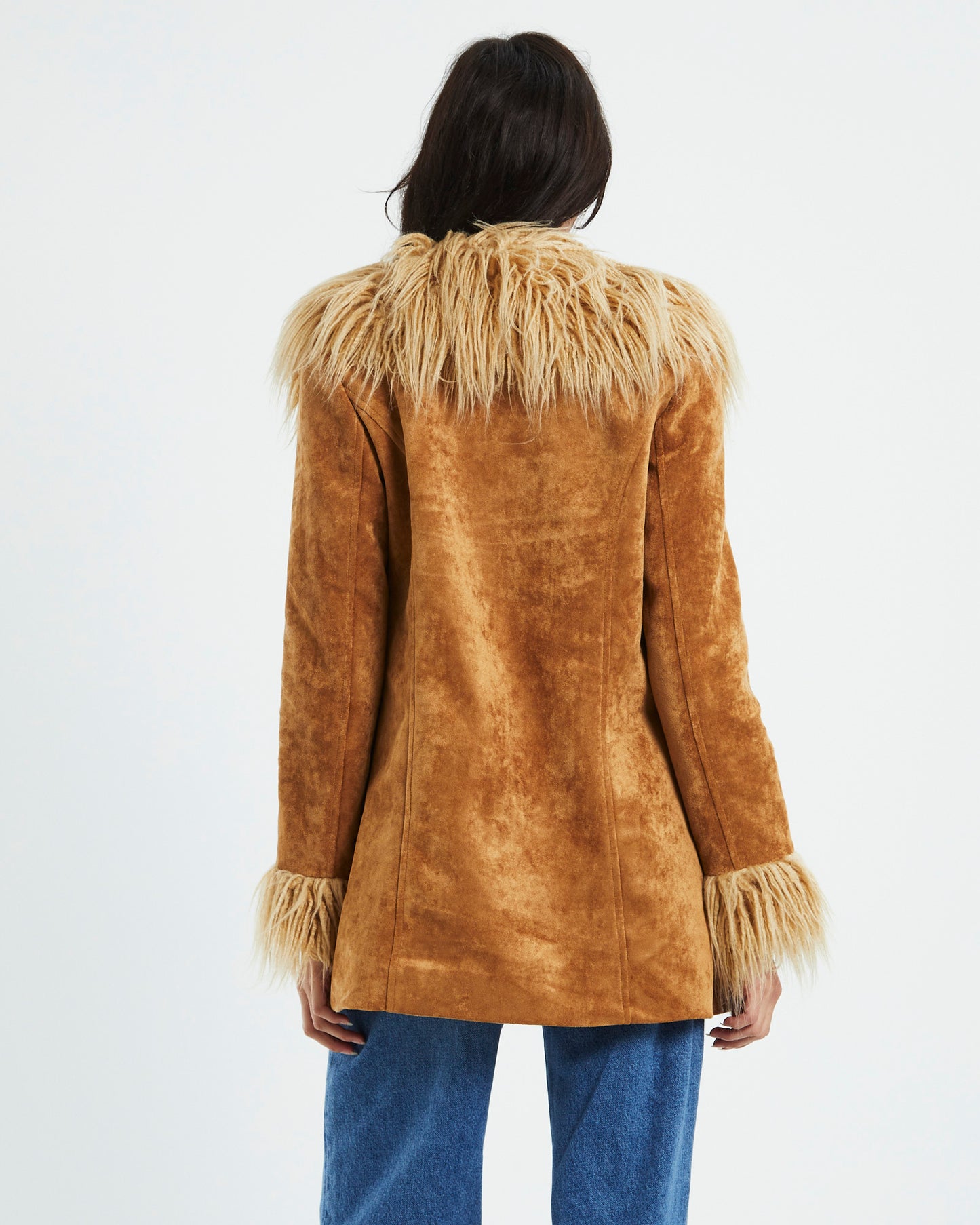 Shag Coat Toffee Tan