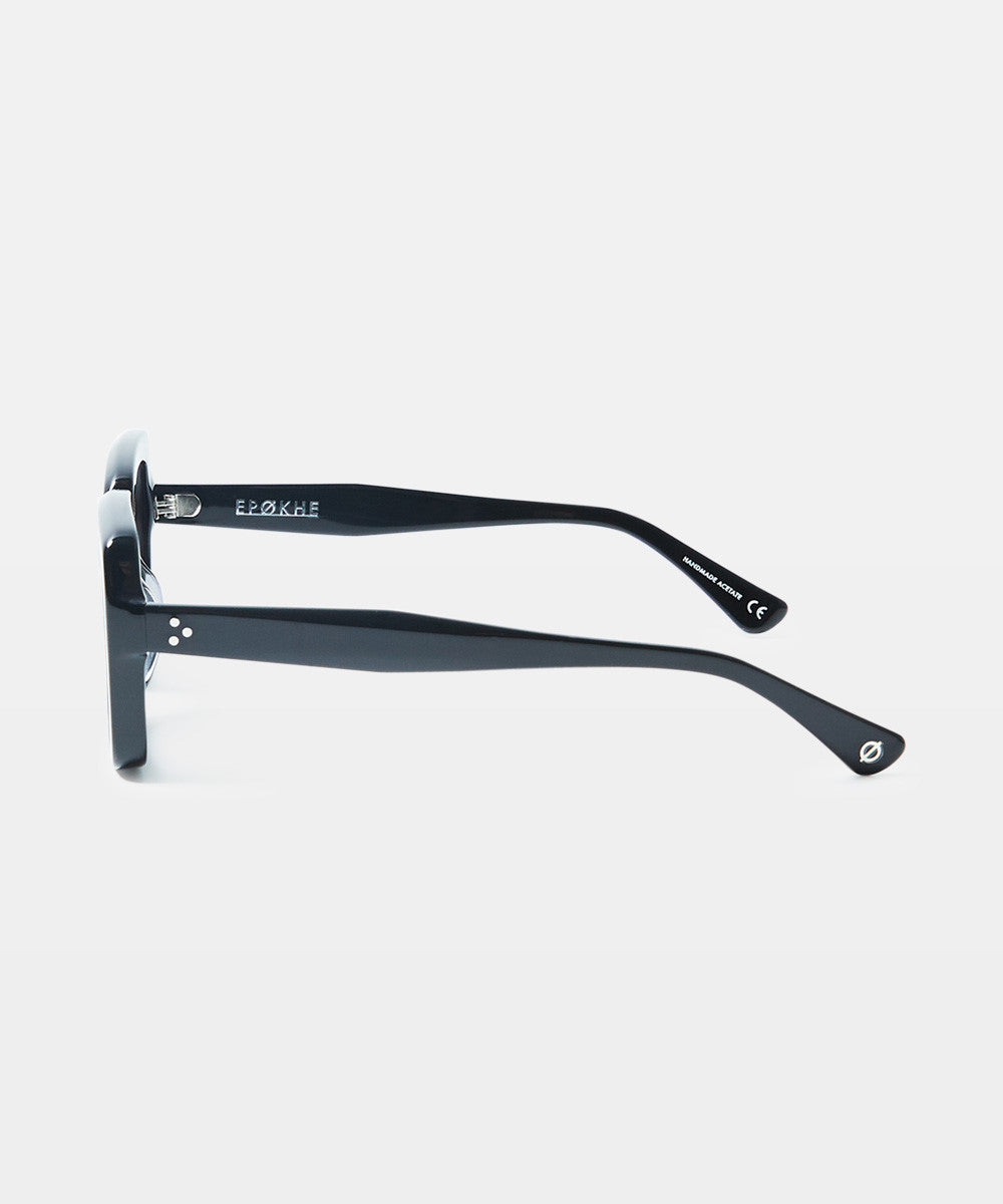 Lou Sunglasses Polished Black