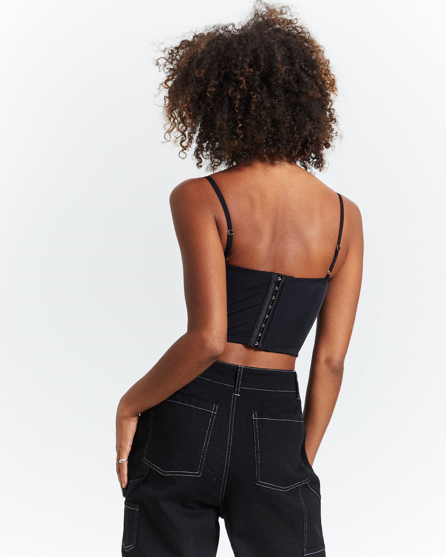 Kehlani Mesh Bodice Black