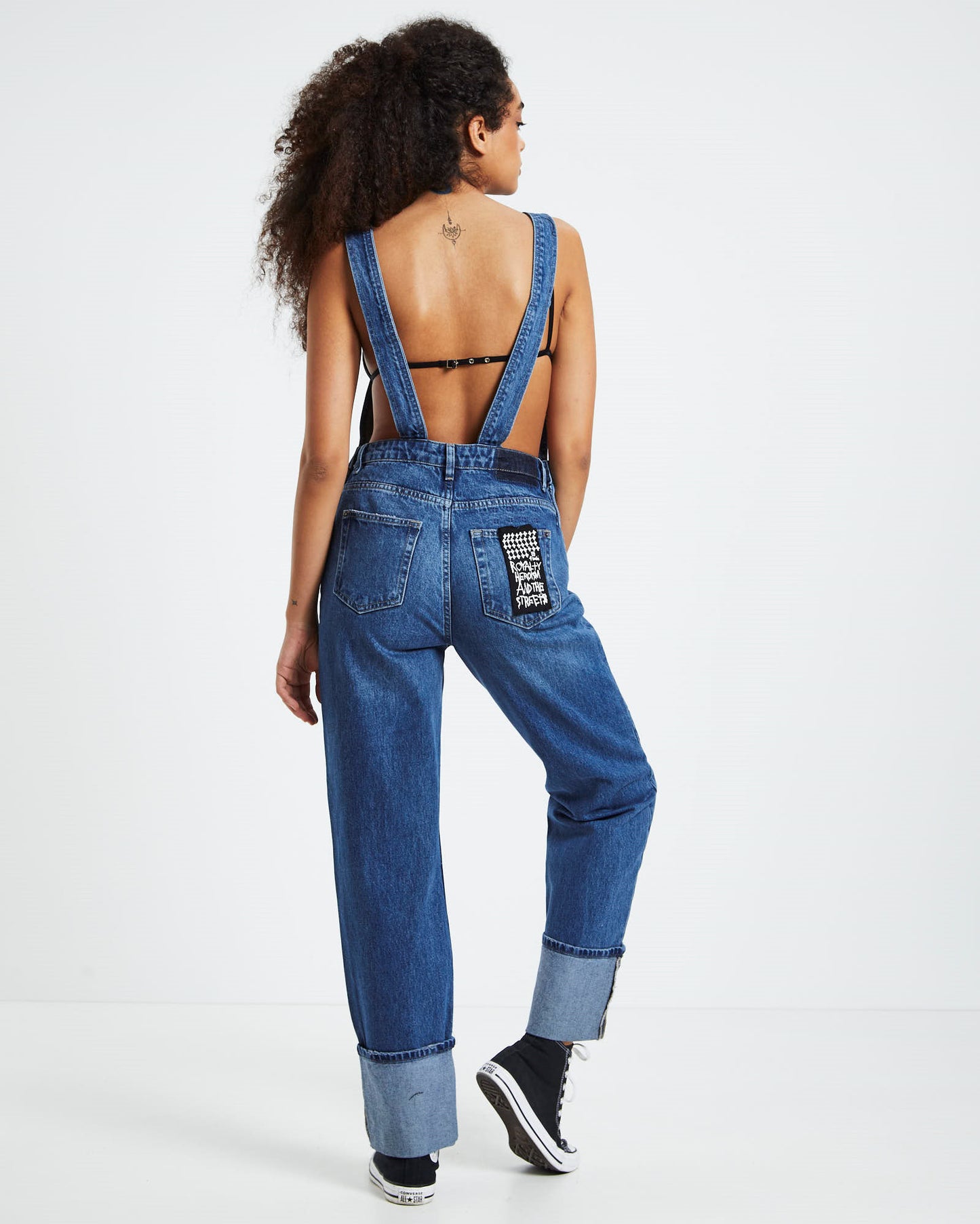 Close Call Overalls Cuffed Recall Blue