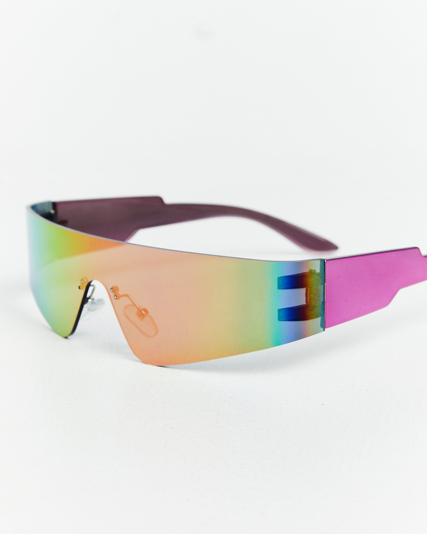 Raya Shield Sunglasses Pink Multi