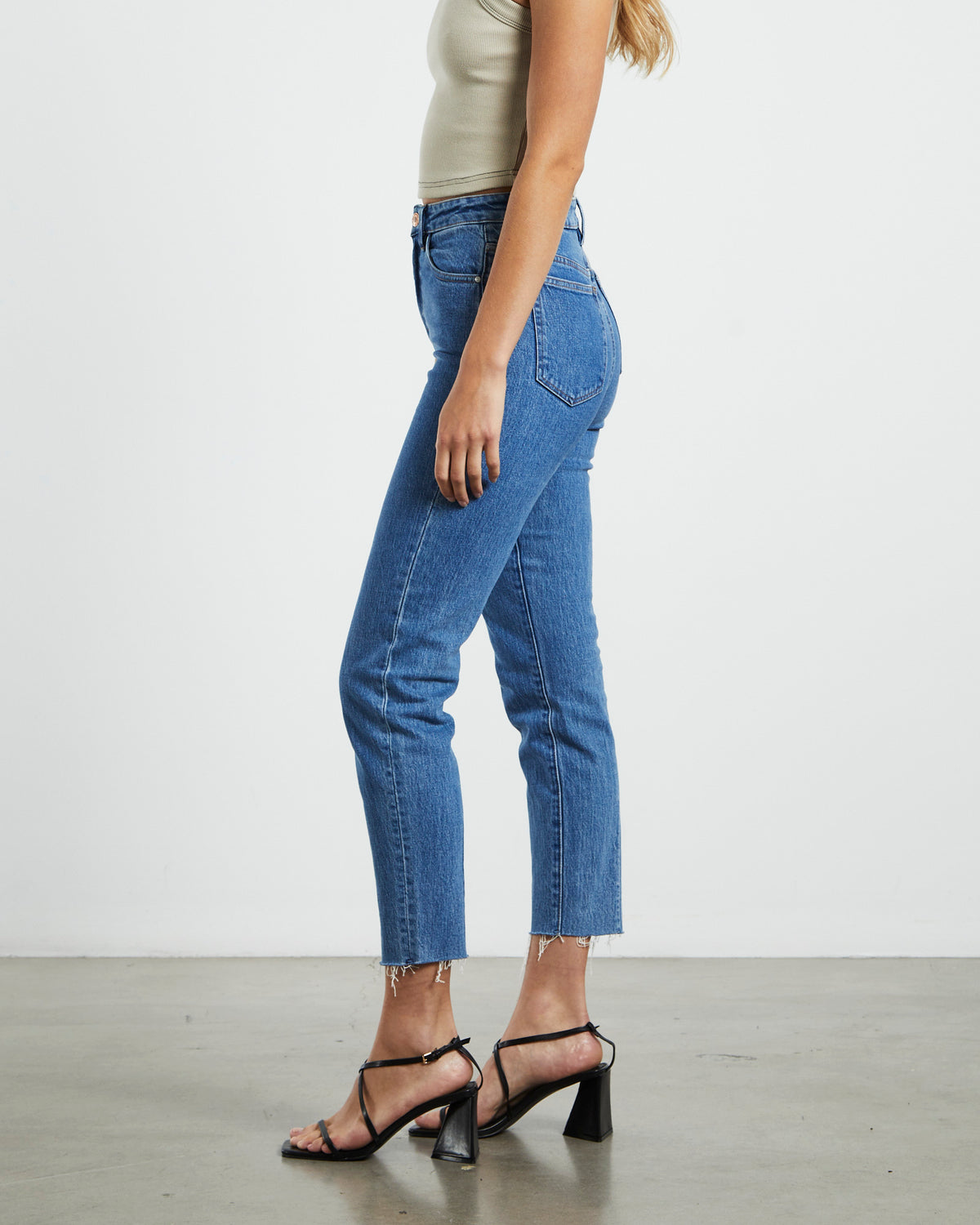 Lola Mom Jeans BLUE