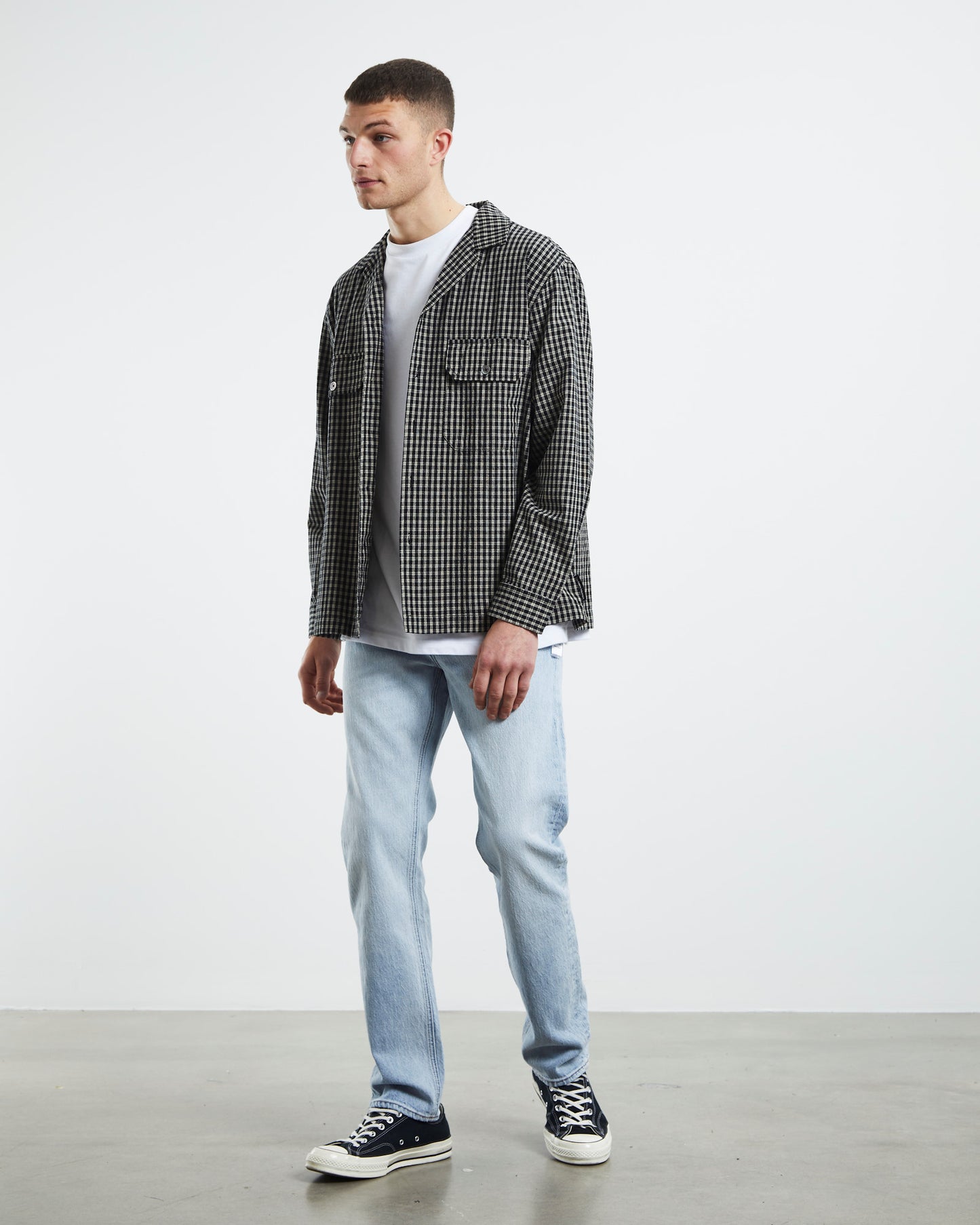 Ray Straight Slim Denim Jeans Alleyway