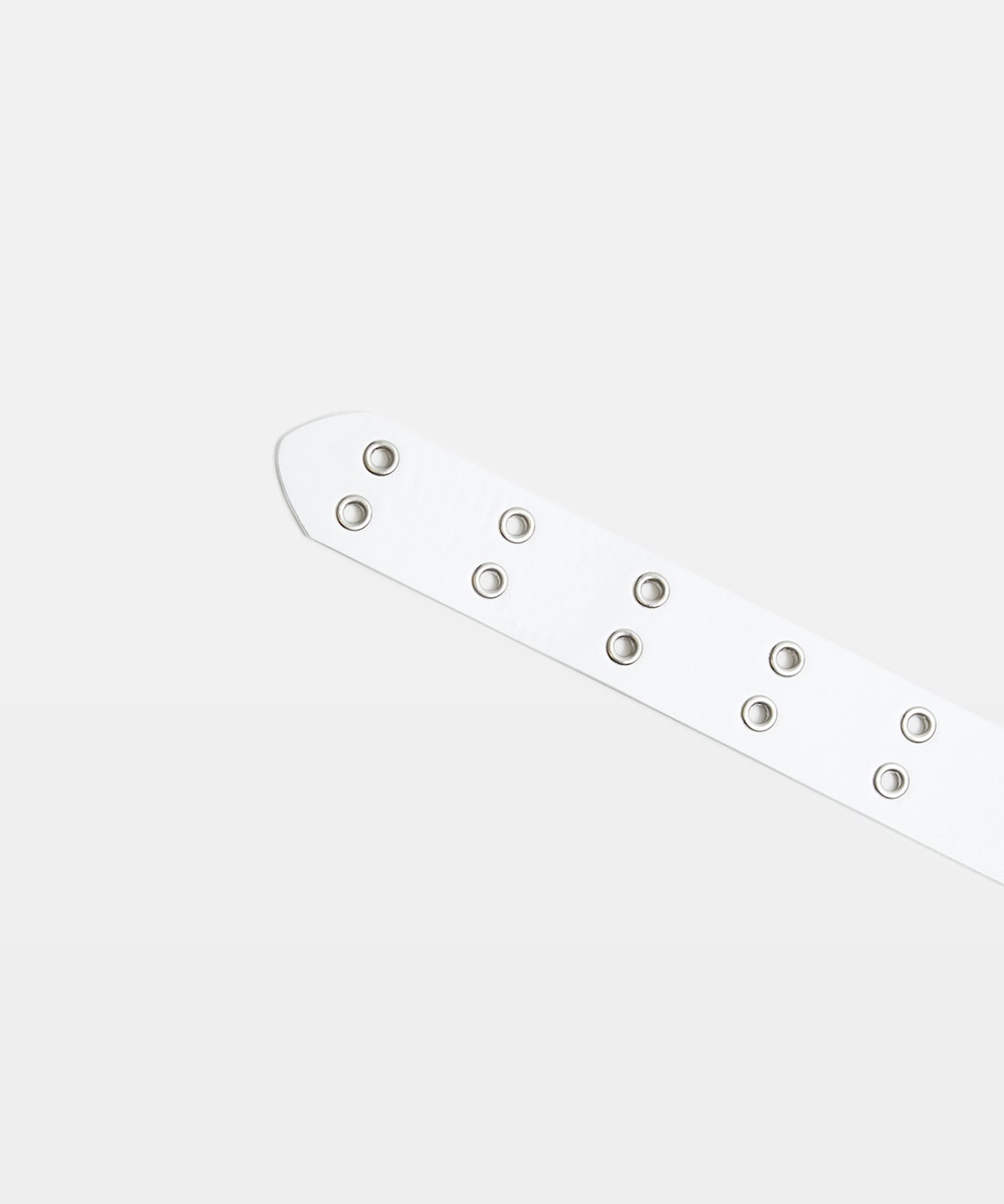 Nitro Double Eyelet Belt White