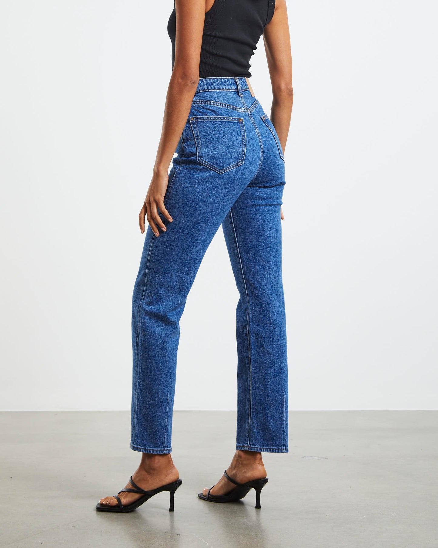 Nico Straight Denim Jeans French