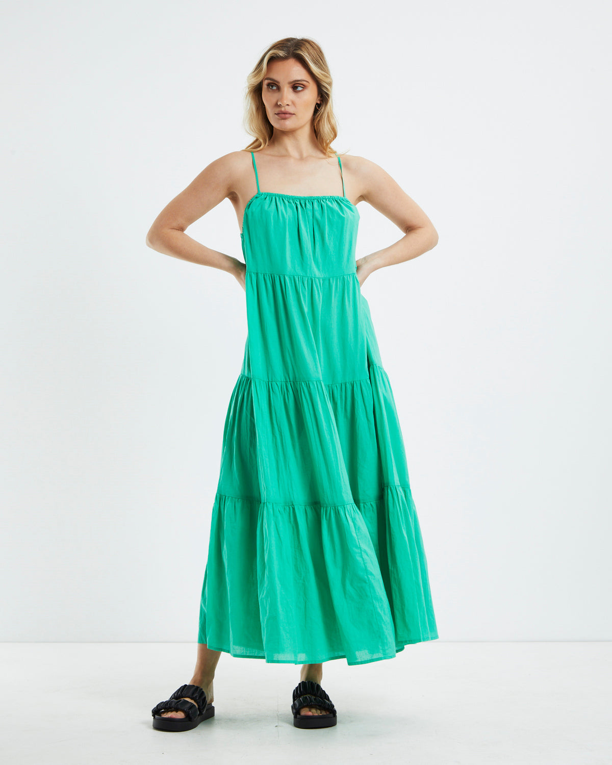 Jenna Maxi Dress Green GREEN