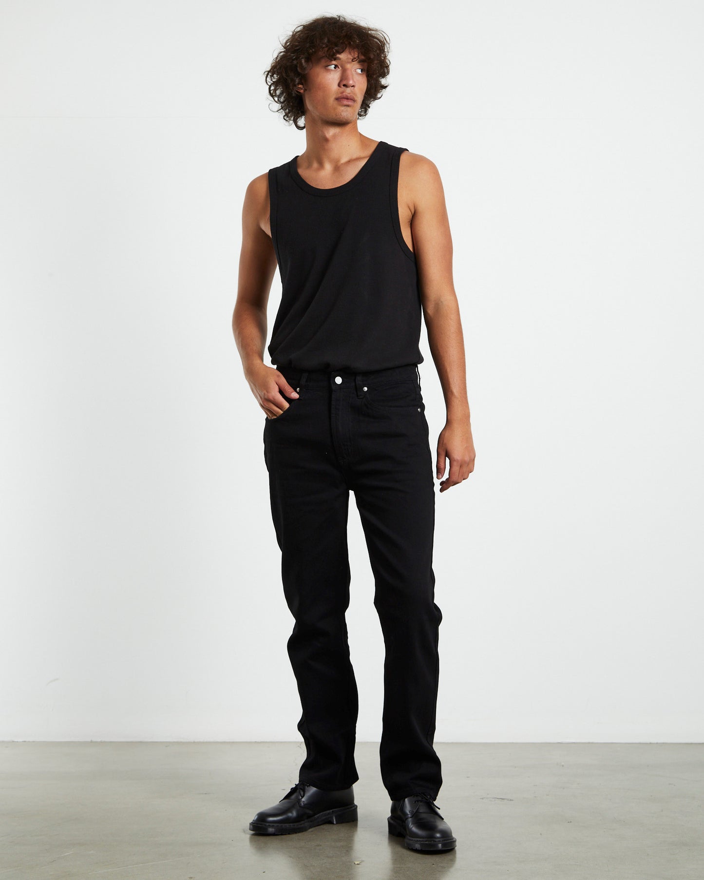 Straight Jeans Black