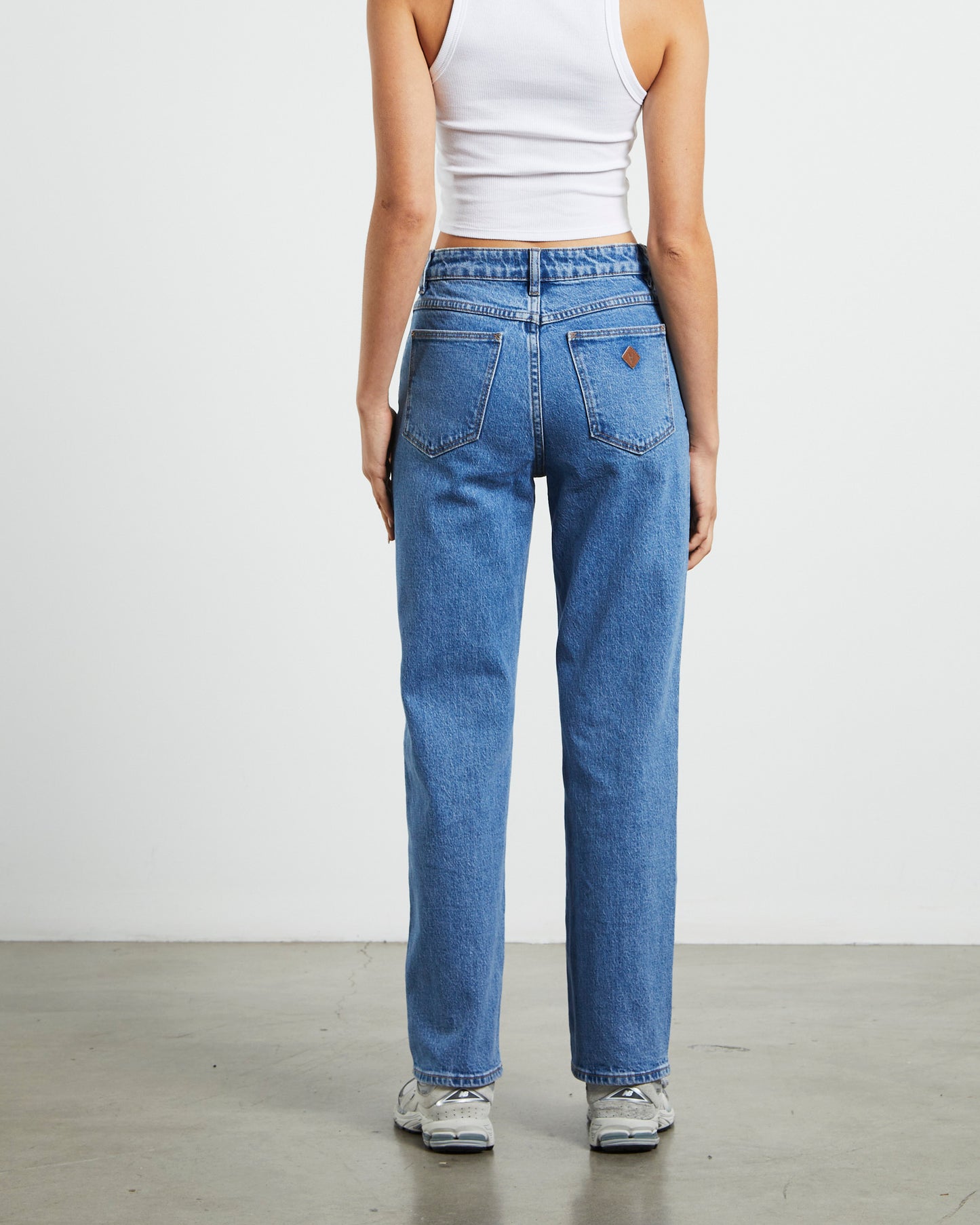 A 94 High Straight Petite Jeans Debbie Blue