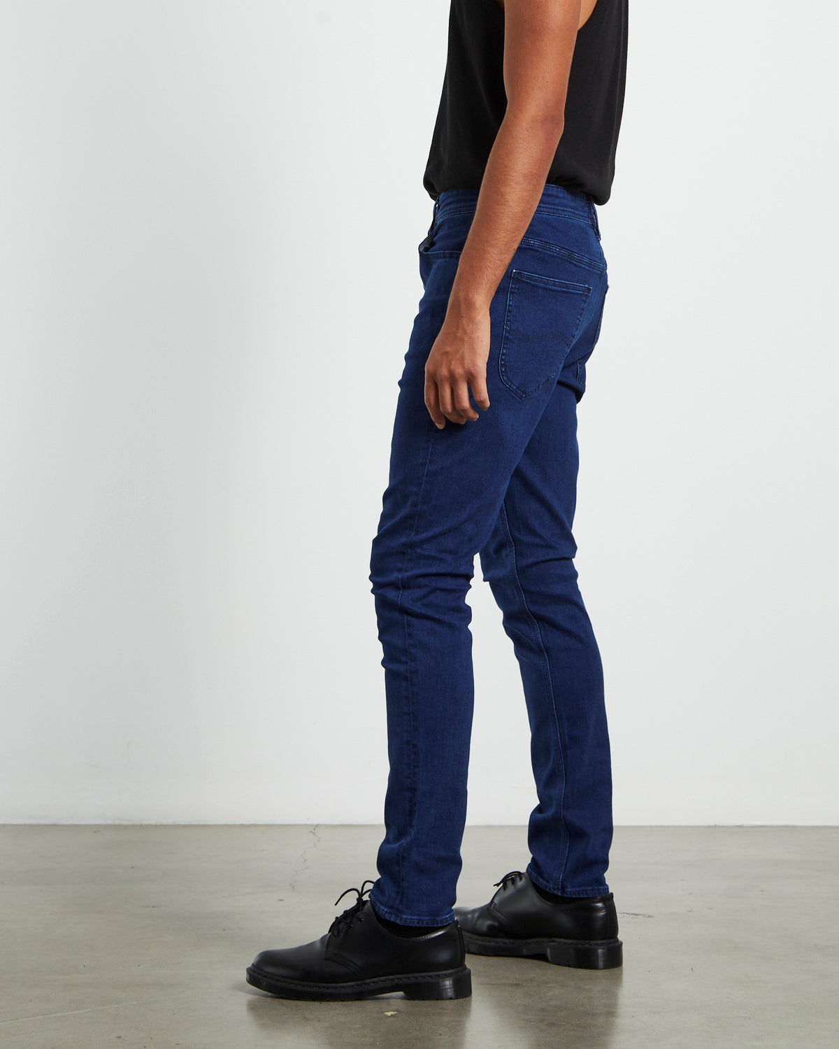 Z-Two Slim Jeans Warp Blue BLACK