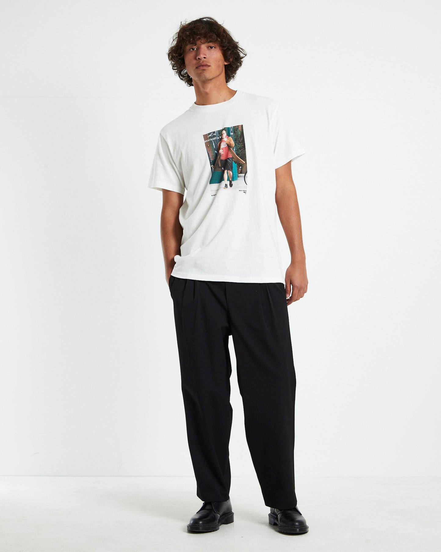 Jonah 50/50 Short Sleeve T-Shirt White
