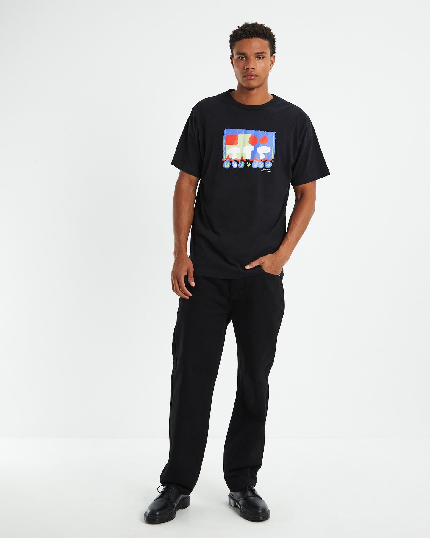 Highest Gander 50/50 Short Sleeve T-Shirt Pitch Black
