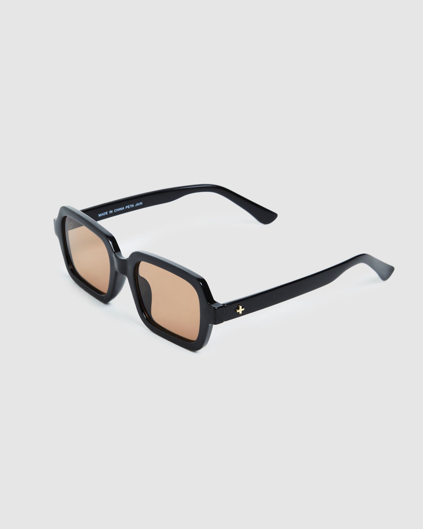 Elise Sunglasses Black/Brown