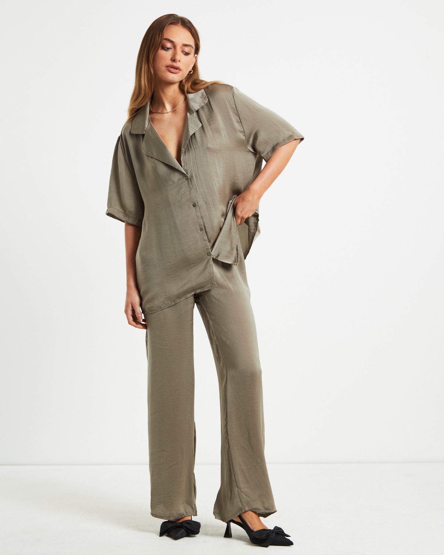 Hallie Shirt Olive