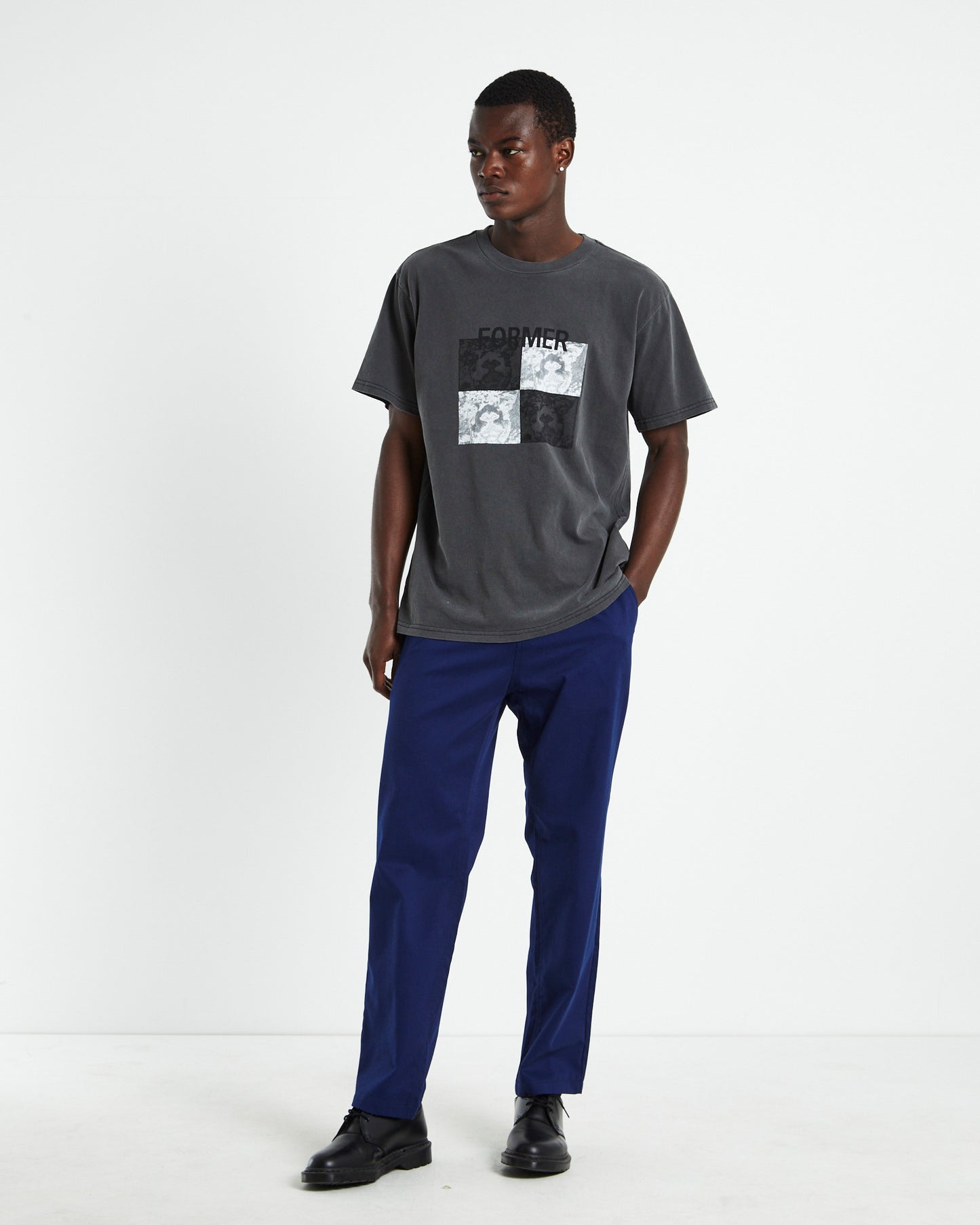 Dire T-Shirt Washed Black