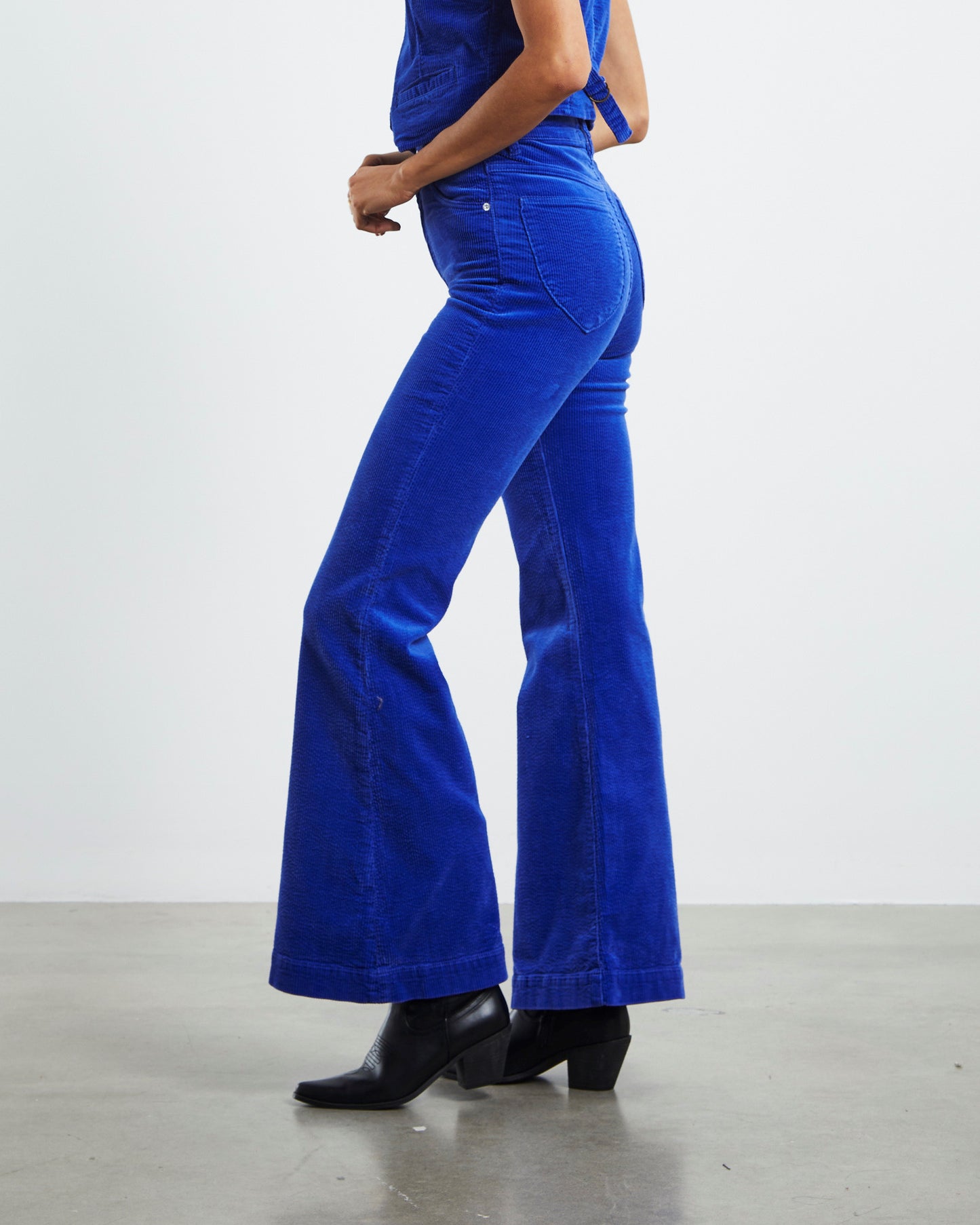 Eastcoast Flare Jeans Electric Blue Cord