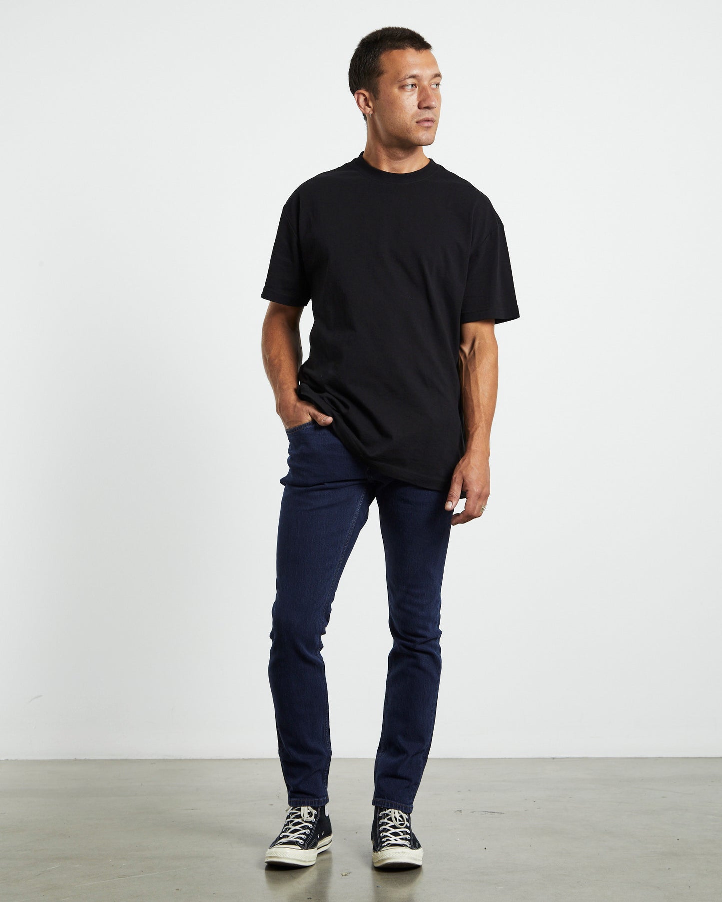 Stinger Skinny Denim Jeans Twistys Dark