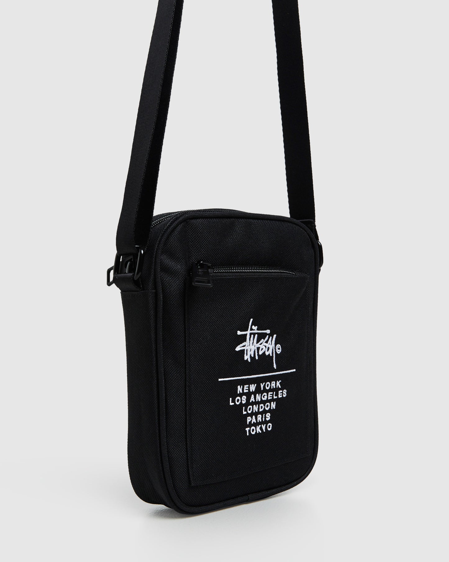 City Stack Messenger Bag Black