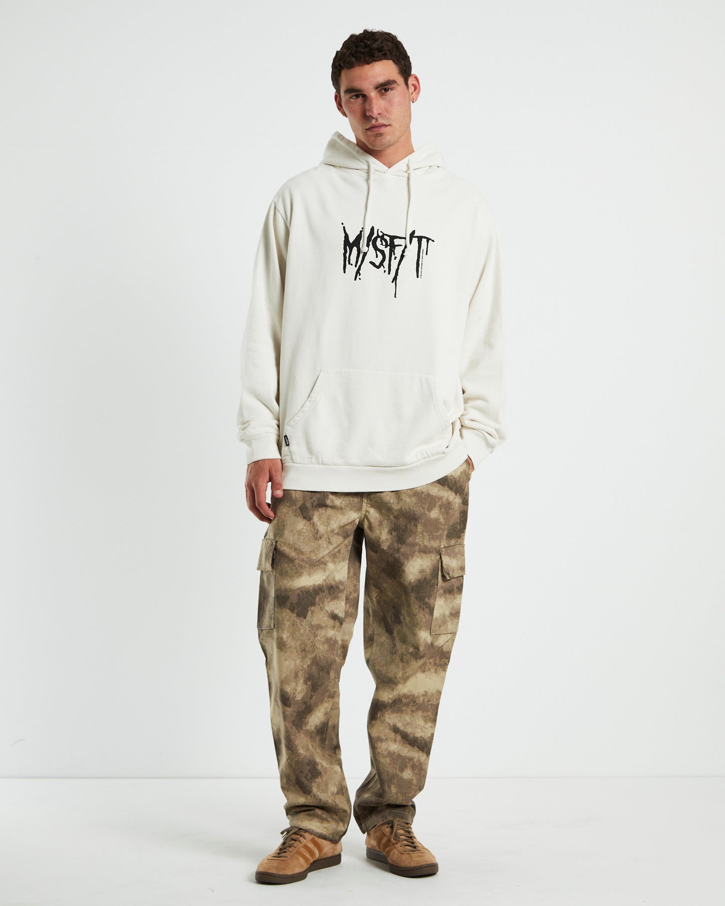 Day Dreamer 50-50 Hoodie Thrift White