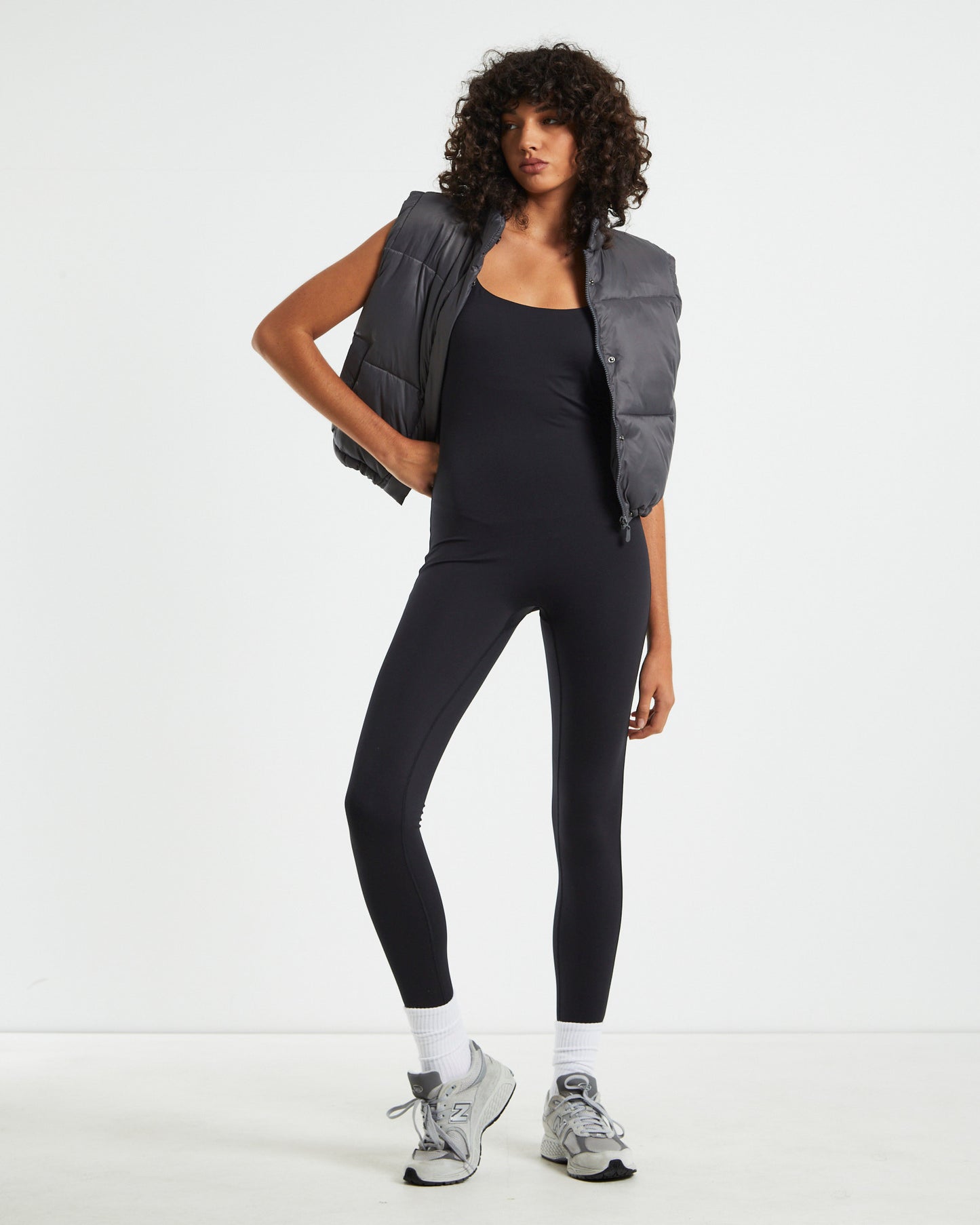 Full Length Unitard Black