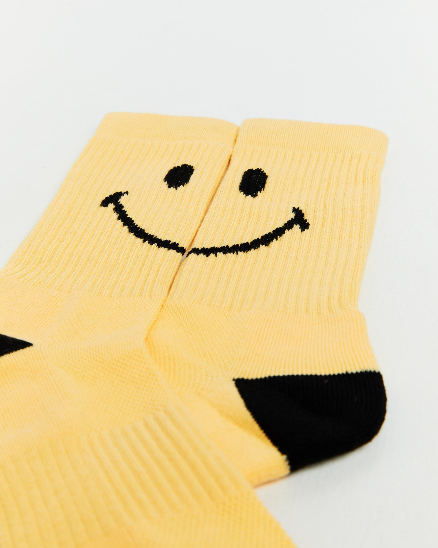 Smiley Oversized Socks Sunshine Yellow