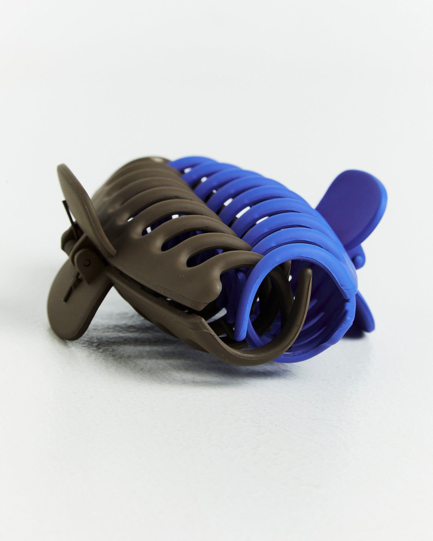 Matte Claw Clips 2 Pack Cocoa Cobalt Blue