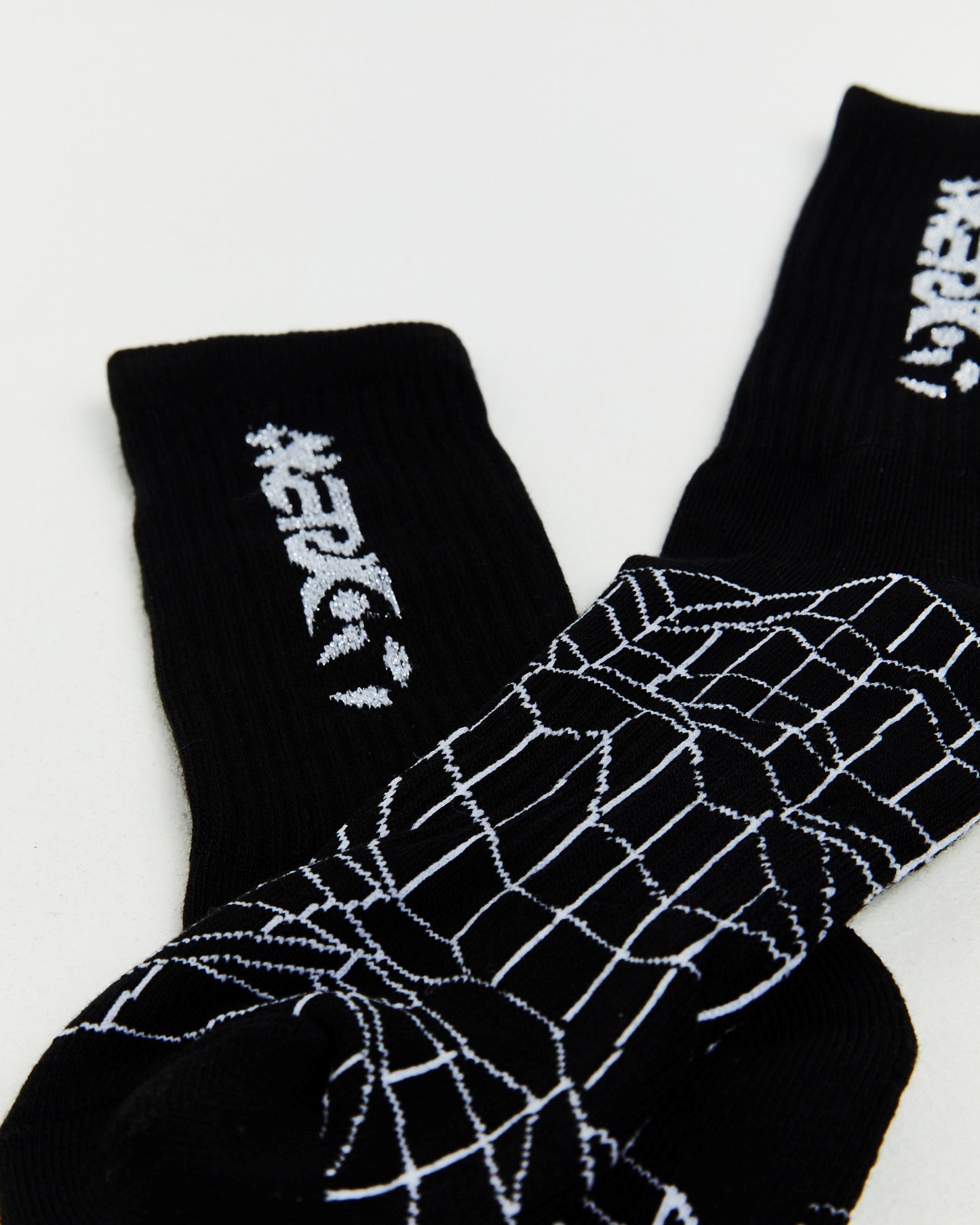 New Future Jacquarded Socks Black