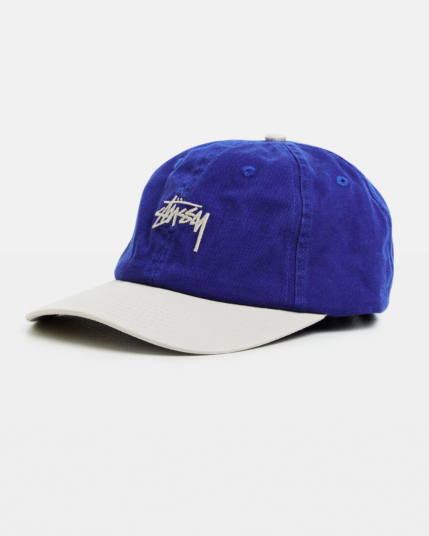 Stock Low Pro Cap Mid Blue Winter White