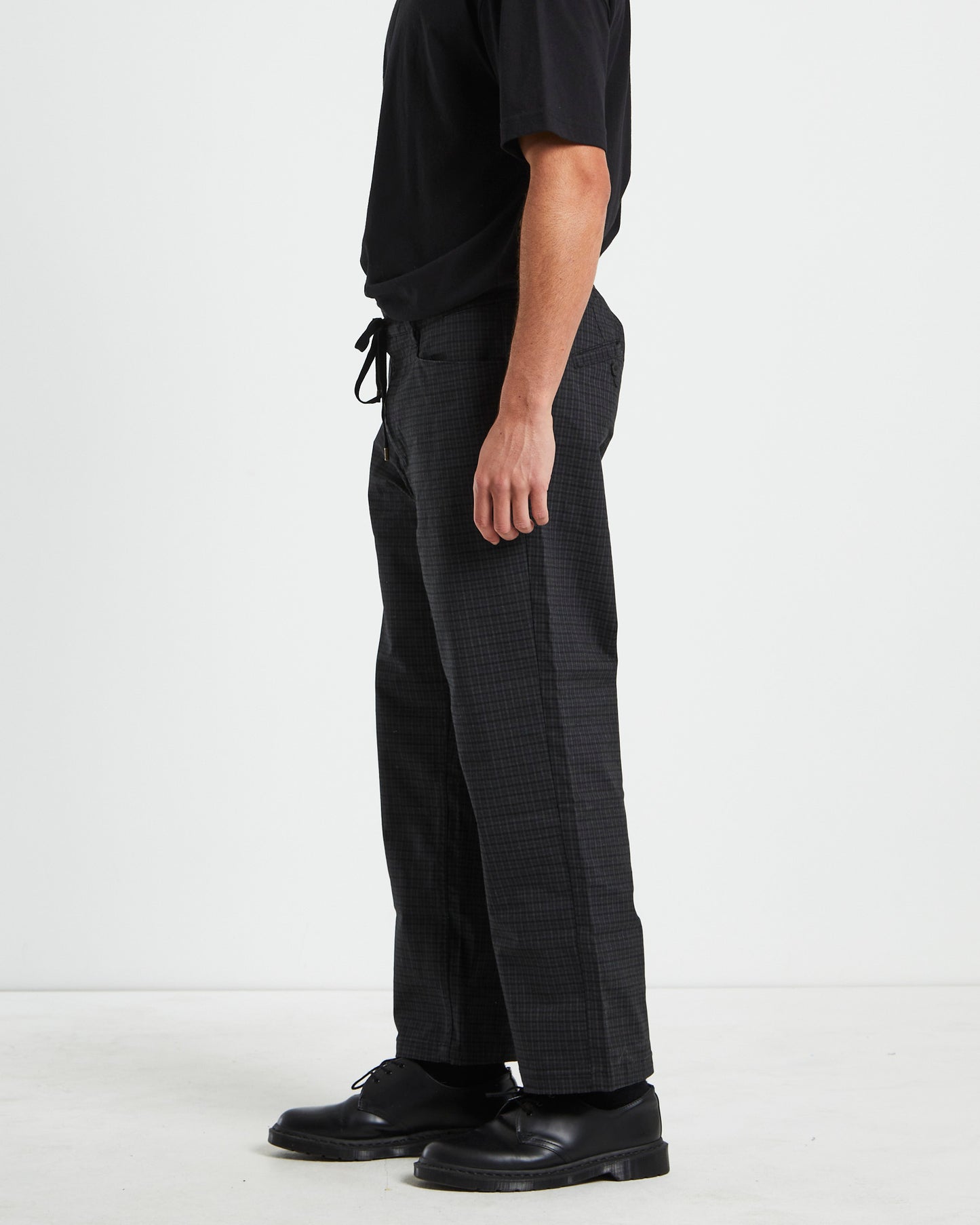 AG Sakte Check Pants in Black