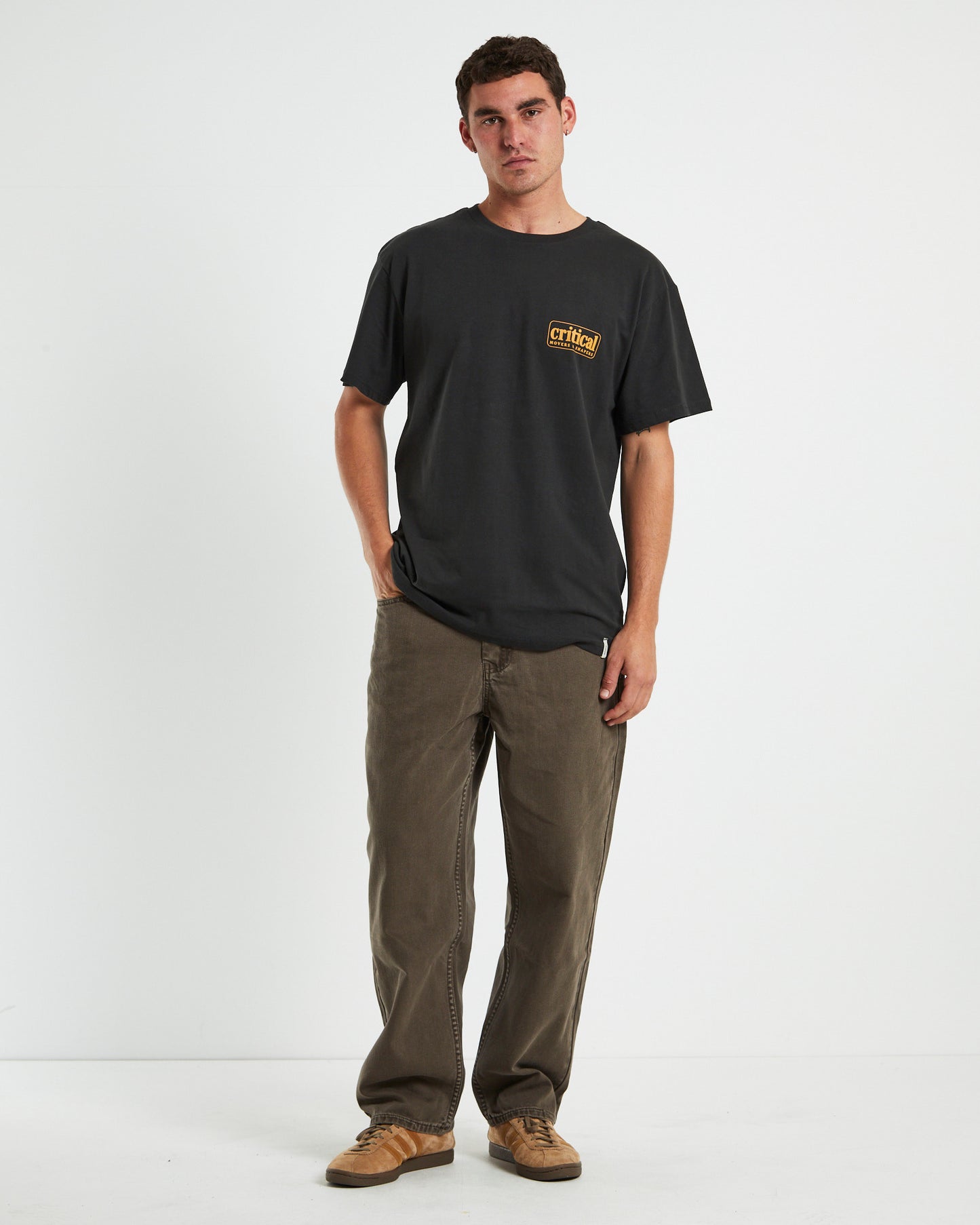 Shaker Short Sleeve T-Shirt Black
