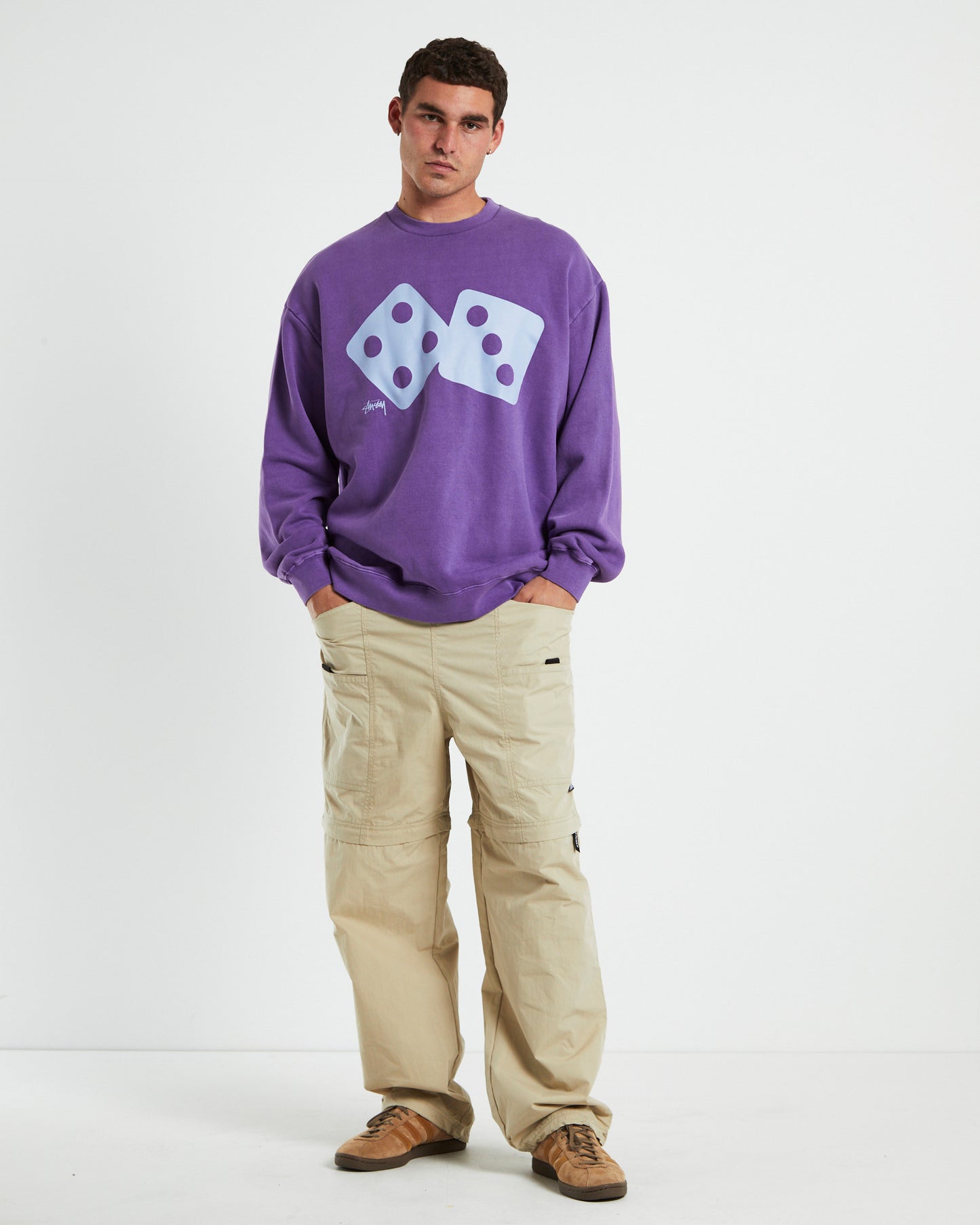 Two Dice 50-50 Crew Pigment Bright Violet