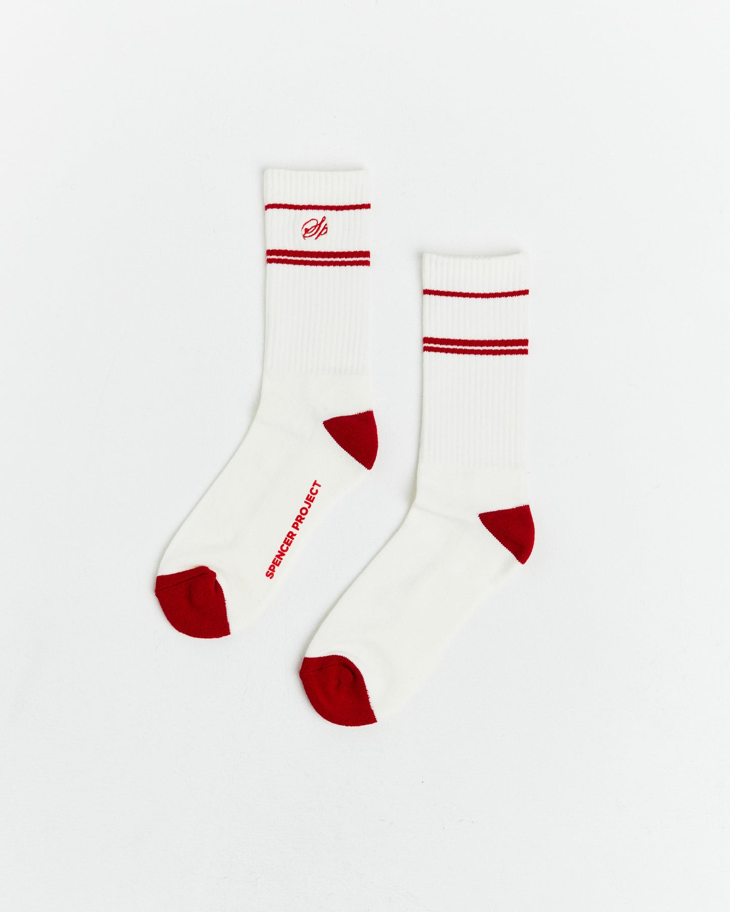 Stripe Socks 3 Pack White