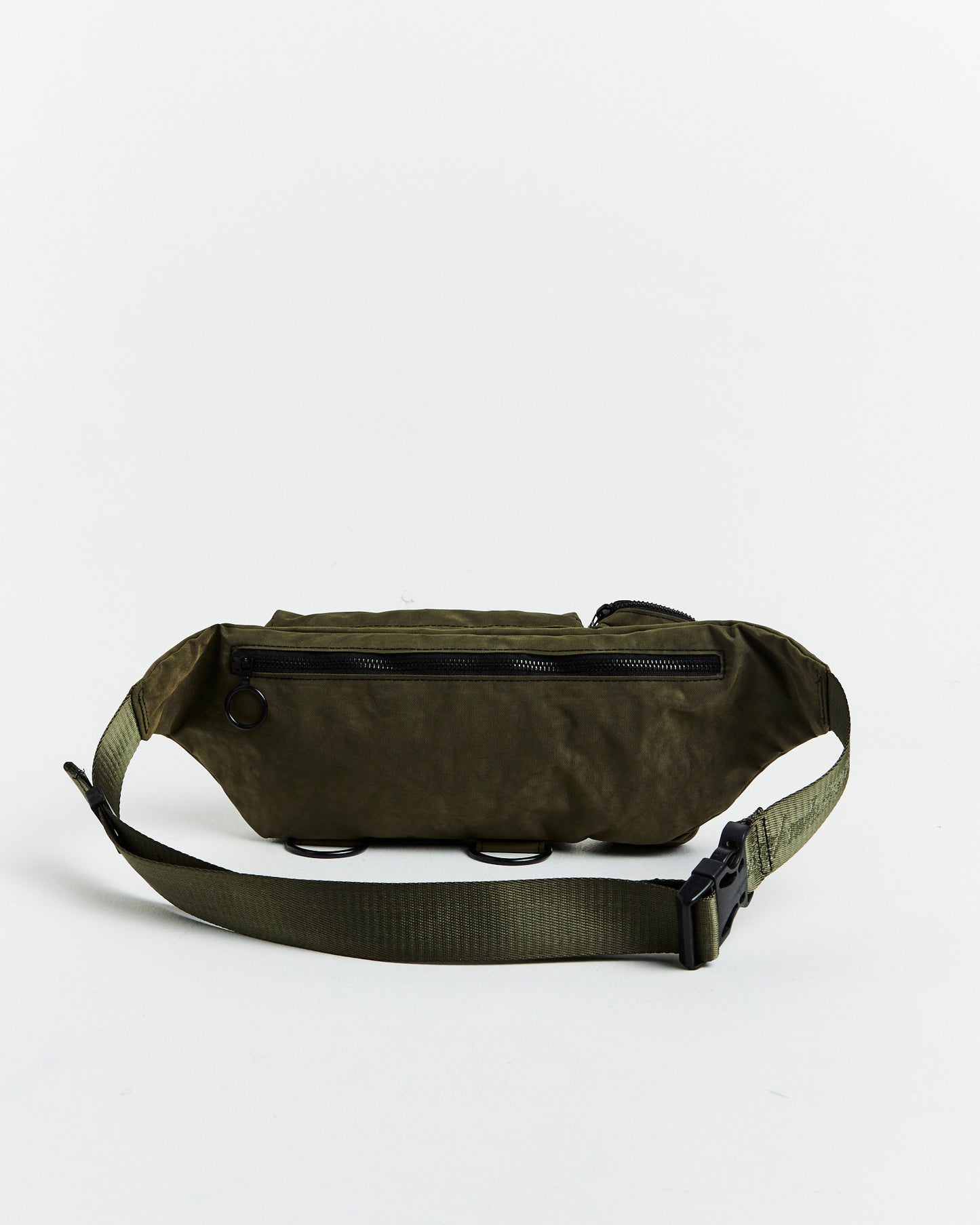 Multi Pocket Pouch Bum Bag in Green