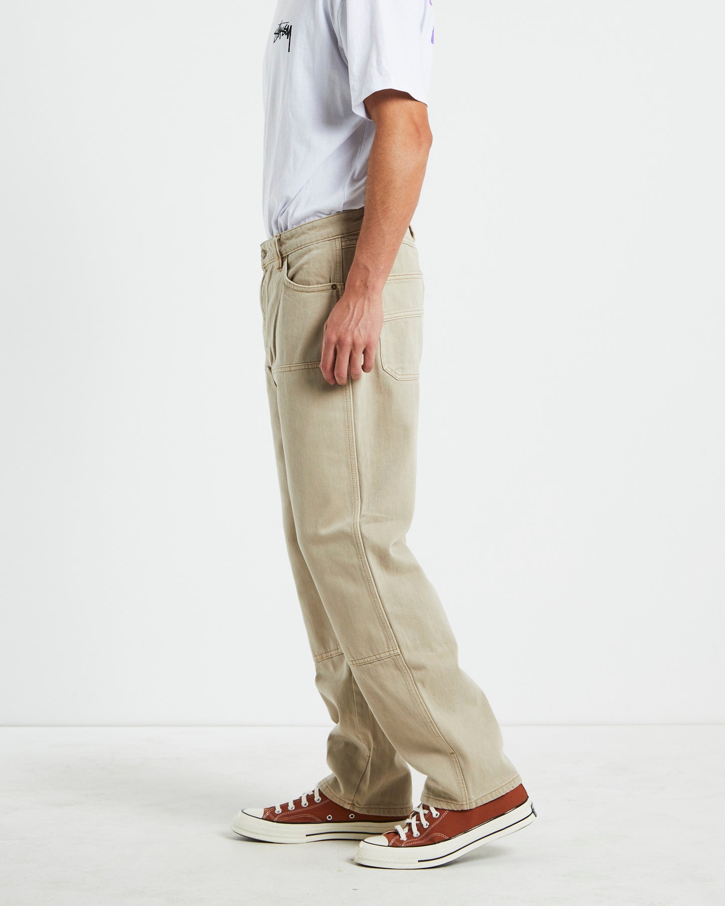 Ezy Panel Beater Jeans in Sand