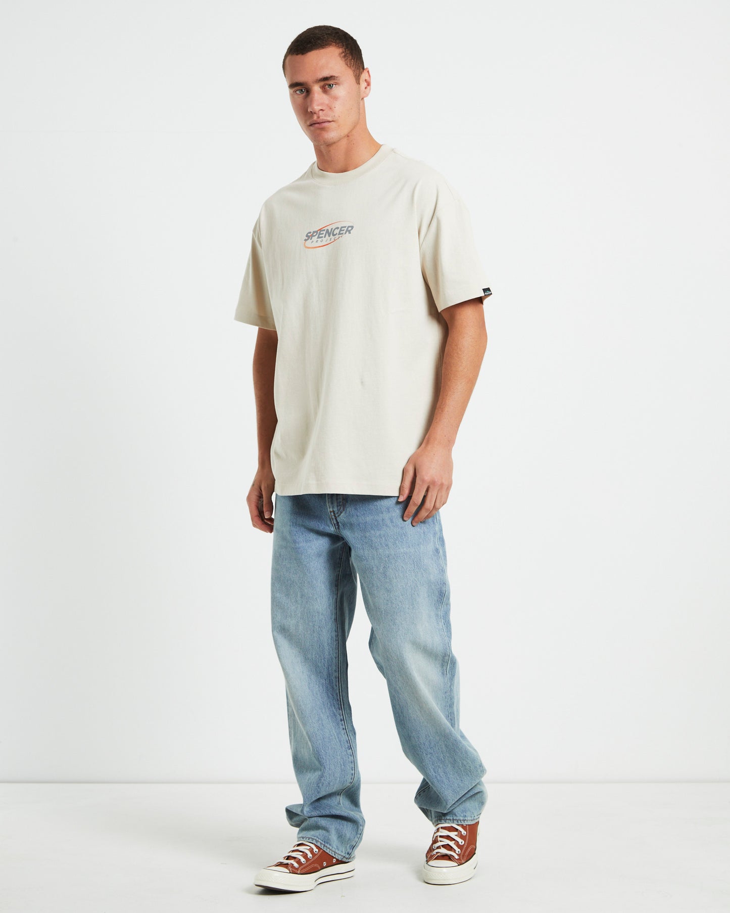 Nitro Short Sleeve T-Shirt in Pebble Grey