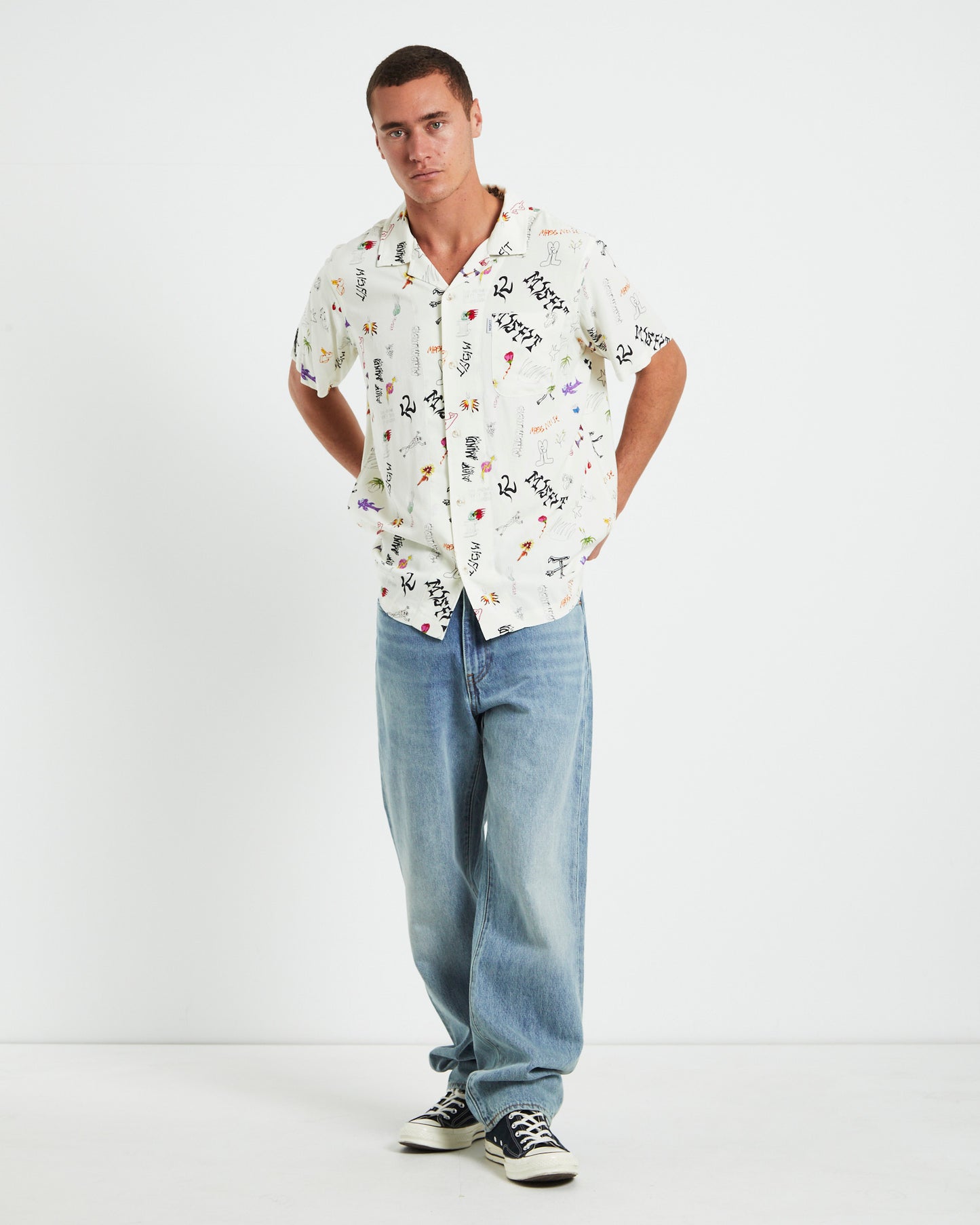 Mandiball Short Sleeve Shirt in Multi