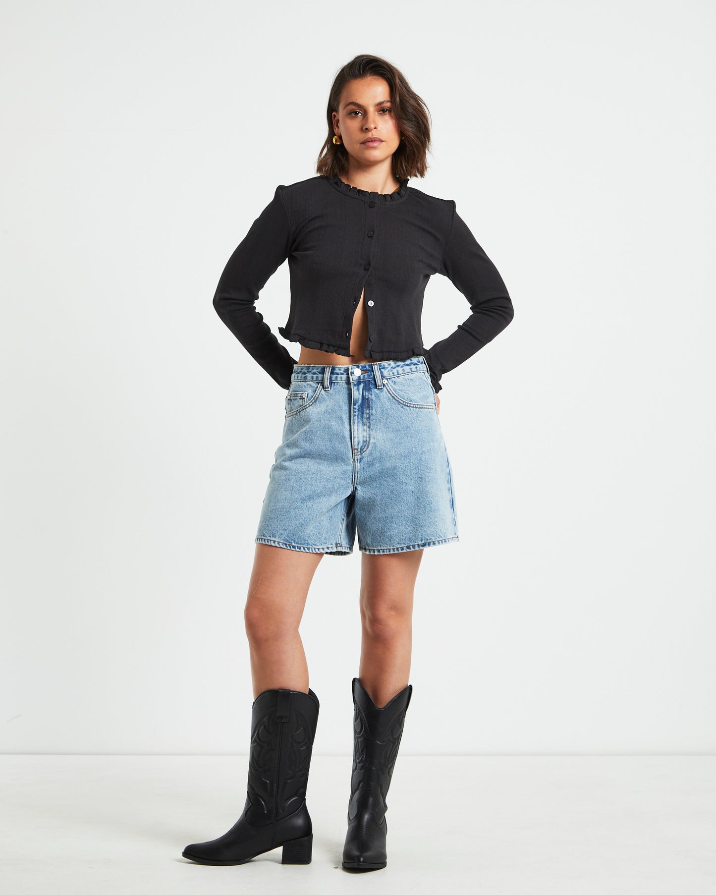 Bitter Sweet Cardigan in Black