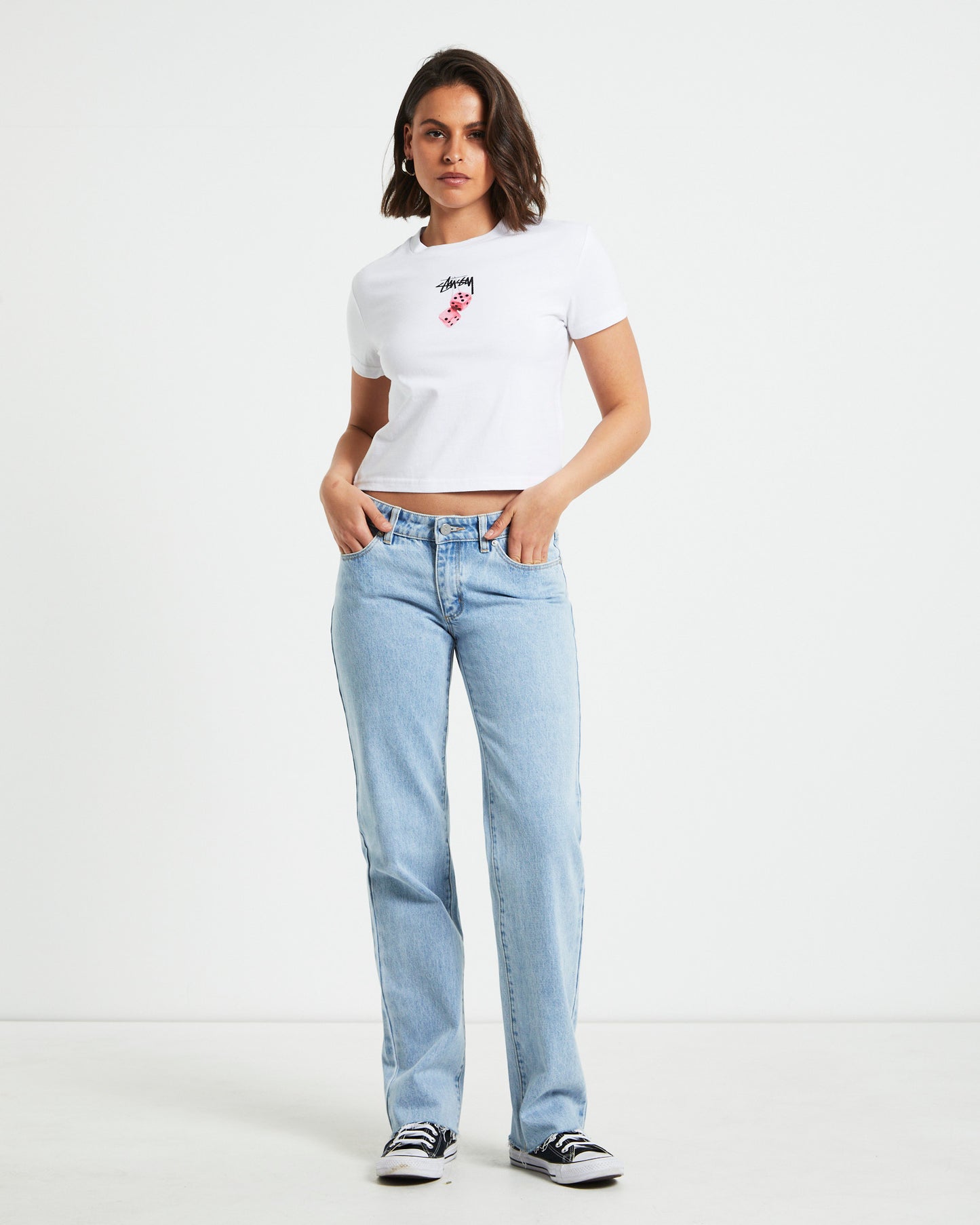 Fuzzy Dice Short Sleeve Slim T-Shirt