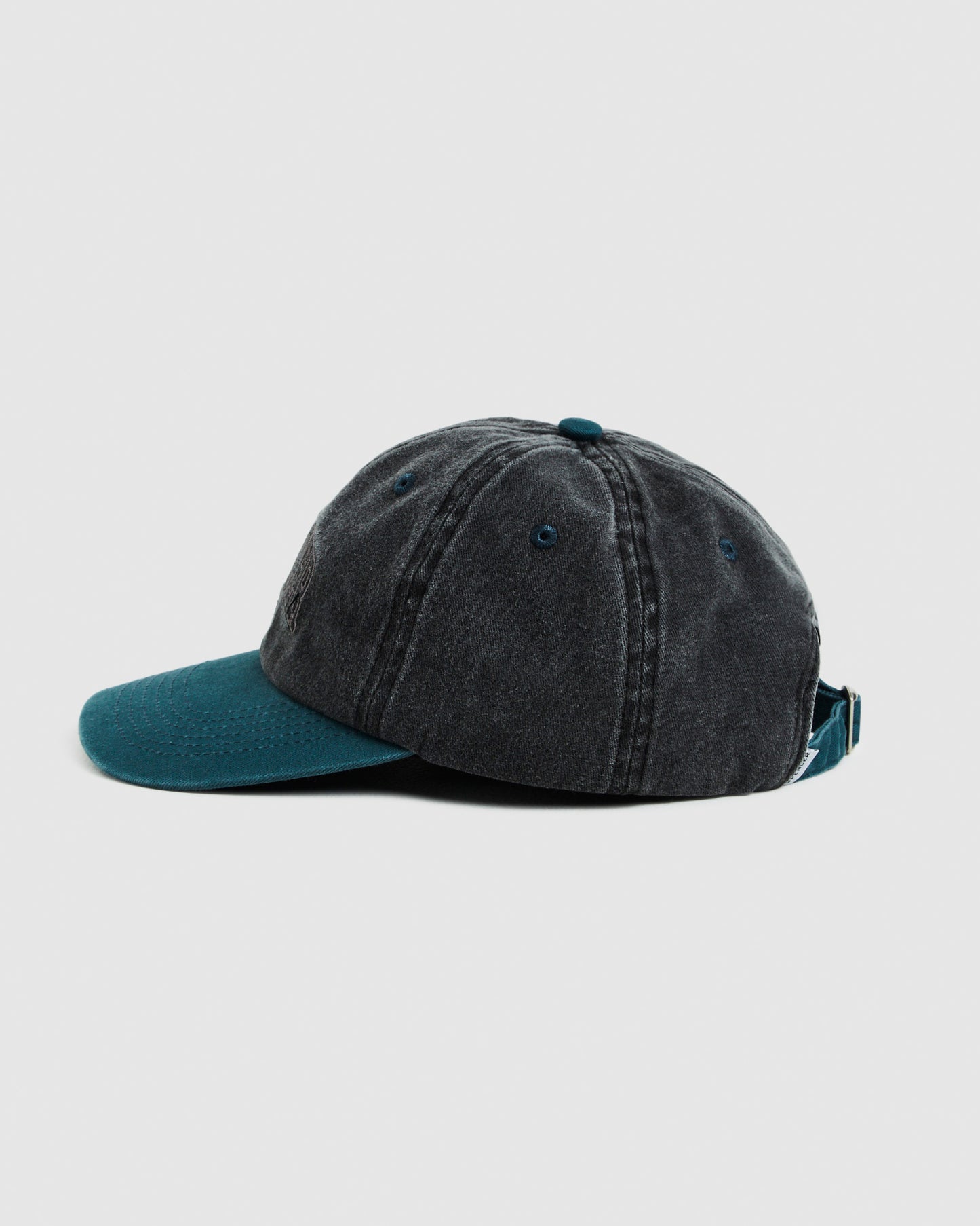 Seattle Contrast Cap in Black/Alpine Green