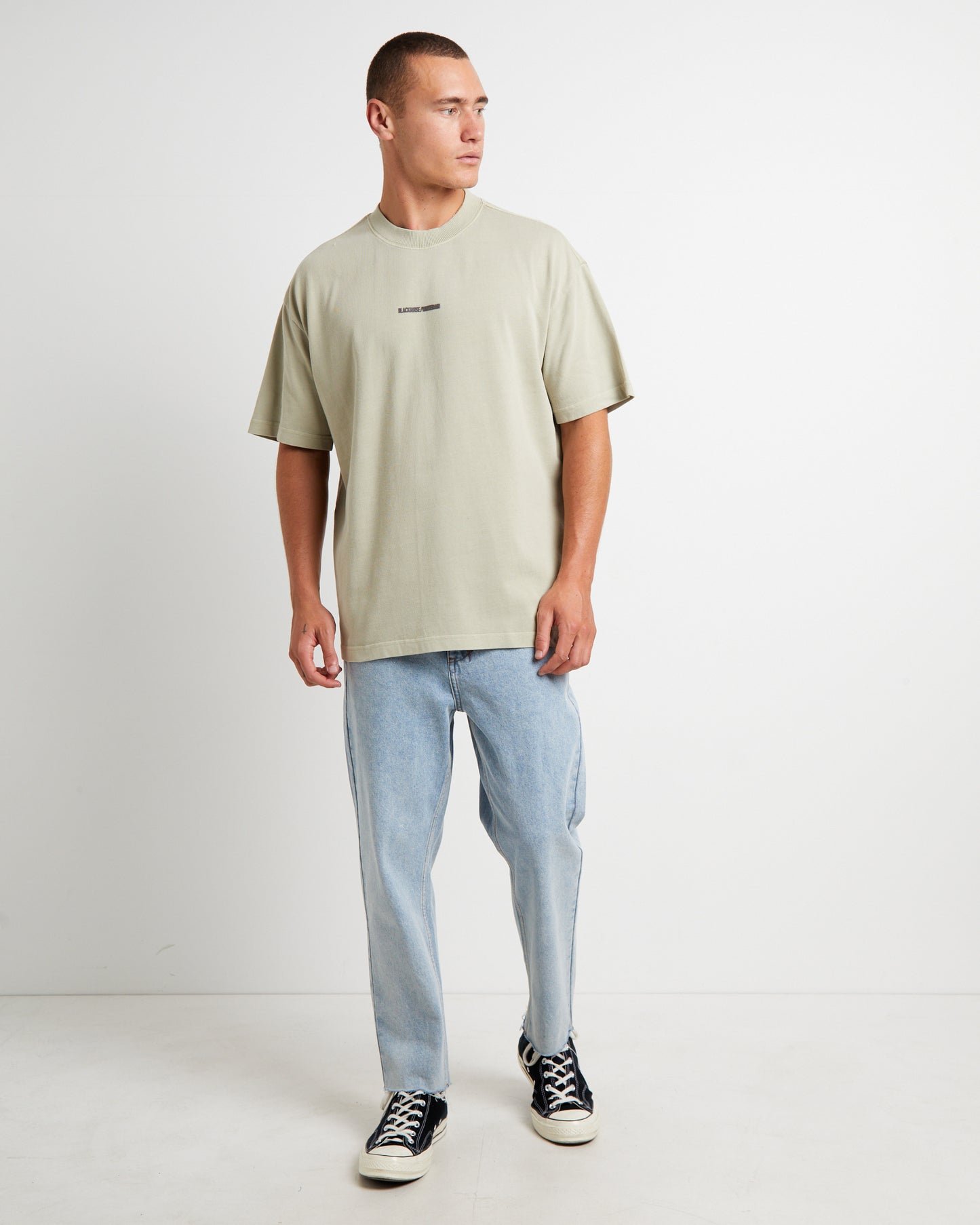 BNWR Logo Short Sleeve T-Shirt in Stone