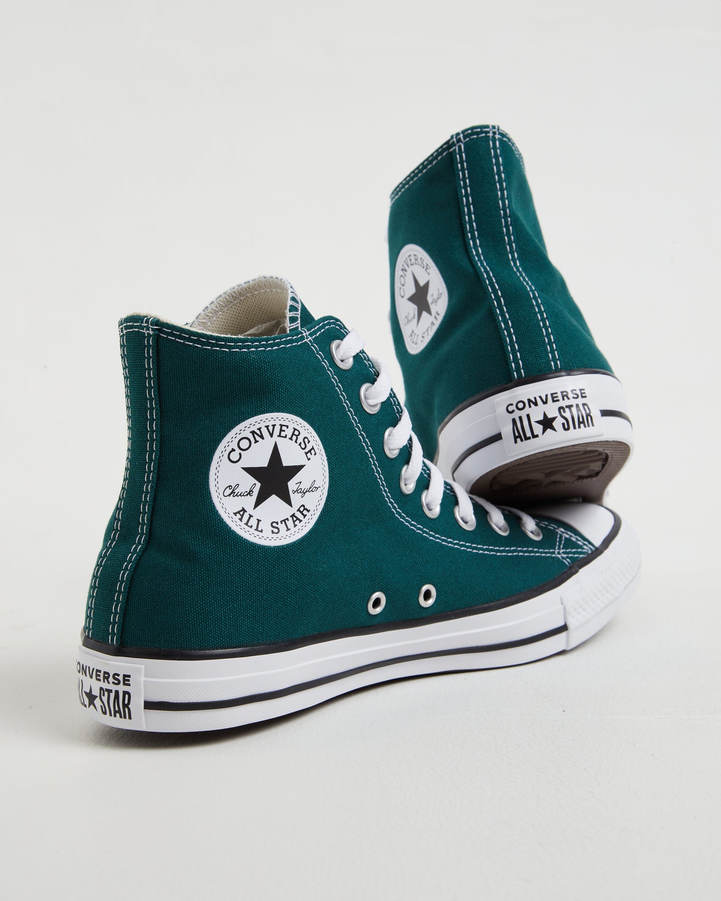 Chuck Taylor All Star Hi Tops in Dragon Scale Green